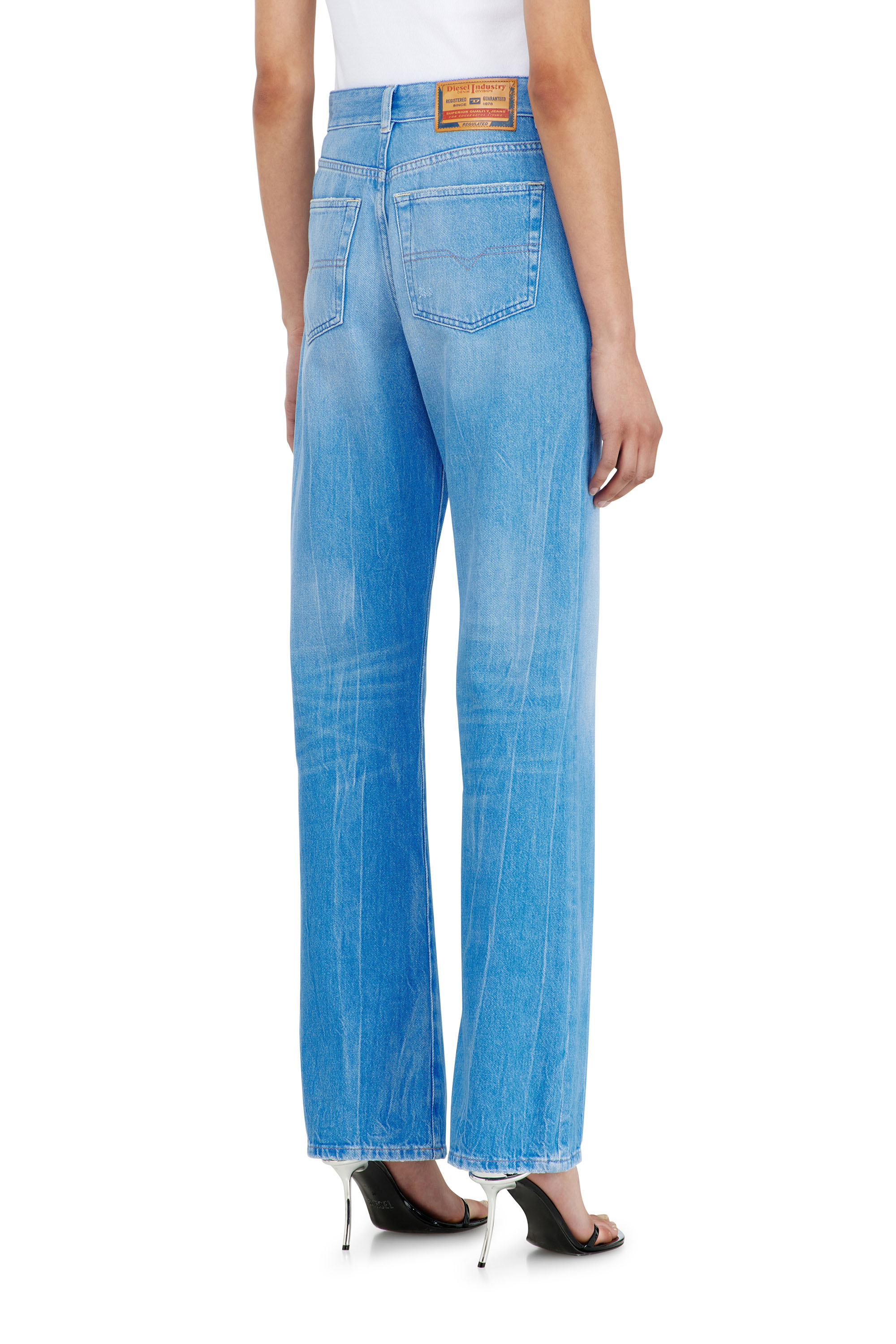 Diesel - Regular Jeans 1971 D-Sent 09P88 Mujer, Azul Claro - 5