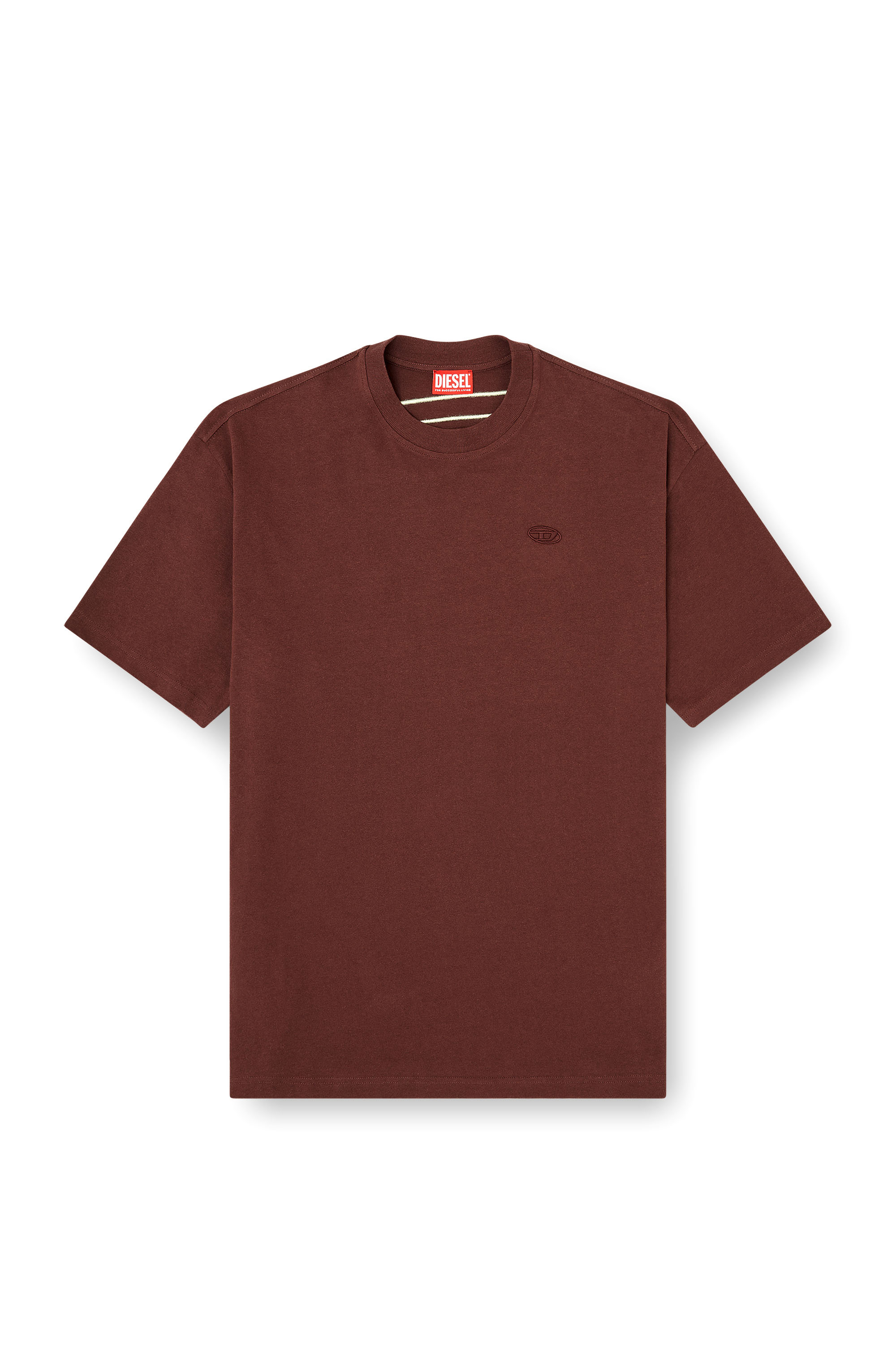 Diesel - T-BOGGY-MEGOVAL-D, Camiseta con bordado oval D grande Hombre in ToBeDefined - 3