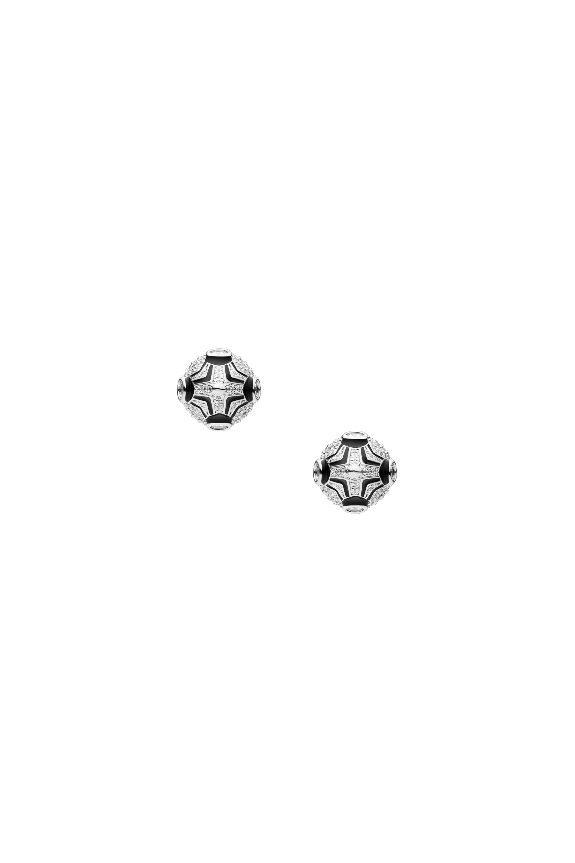 Diesel - DX1657931 JEWELLERY, Pendientes de tachuela bicolor de lat&oacute;n Unisex in Plateado - 2