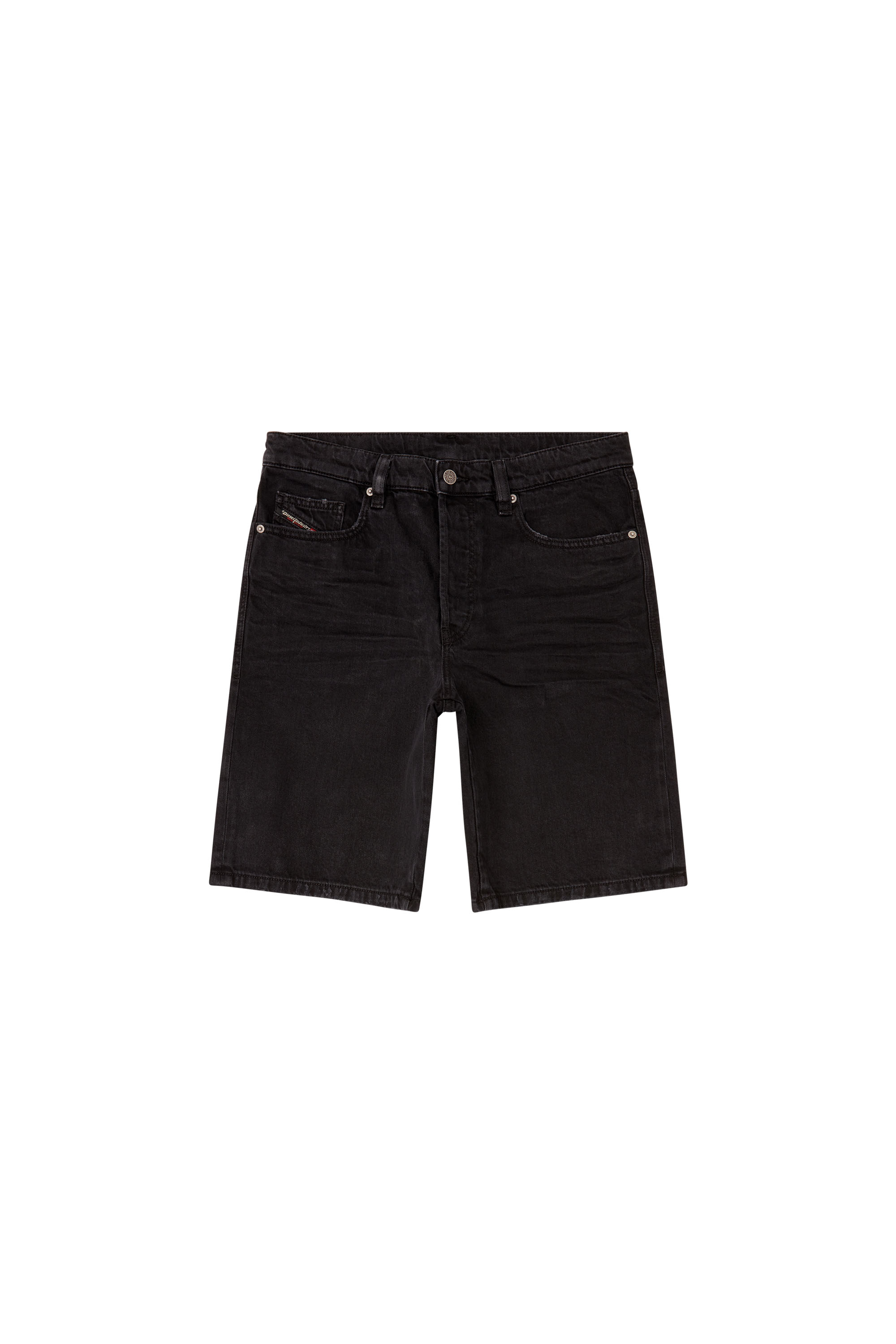 REGULAR-SHORT, Negro Diesel - REGULAR-SHORT, Pantalones cortos en denim Hombre in Negro - 2