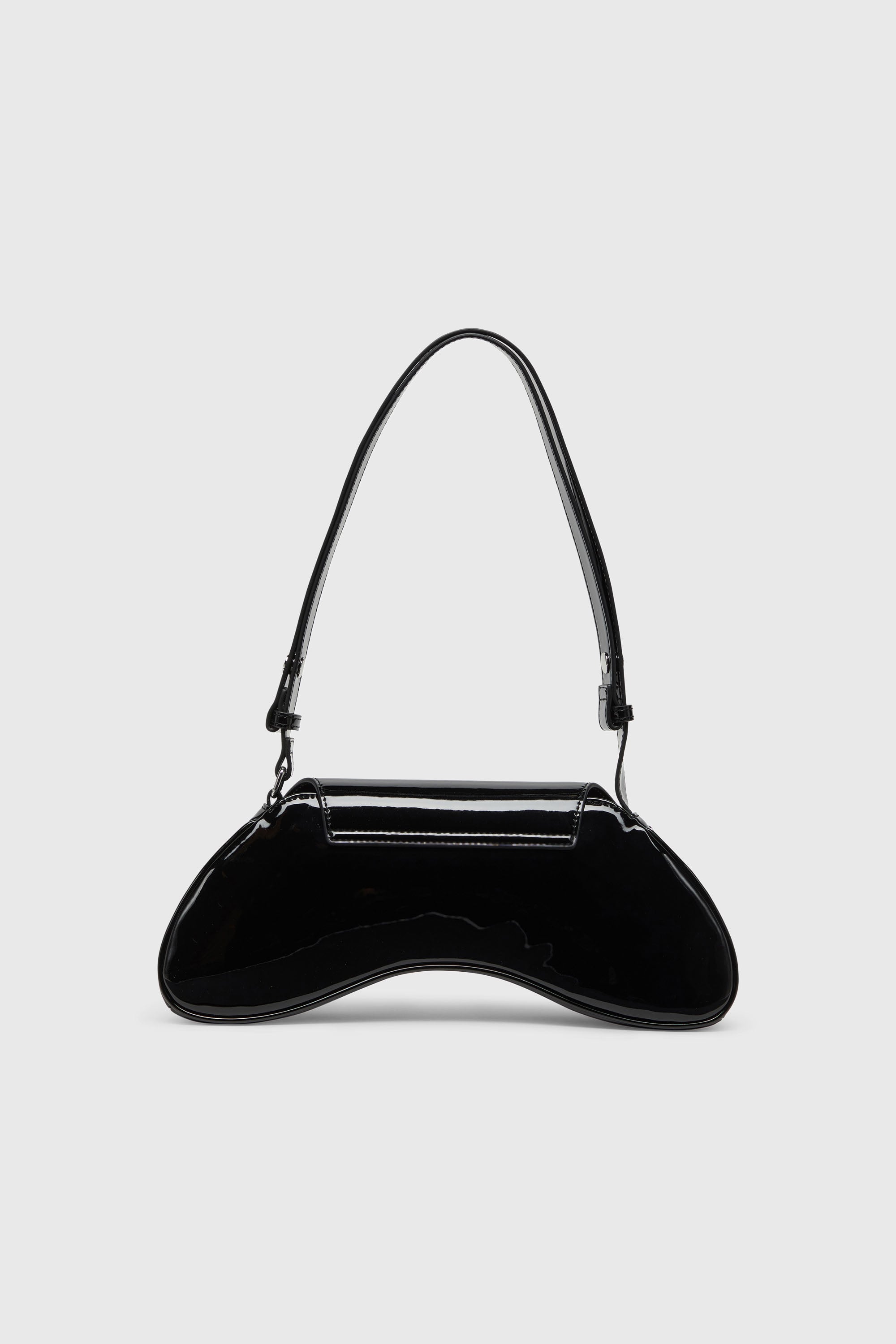 Diesel - PLAY CROSSBODY, Play-Bandolera brillante Mujer in Negro - 2
