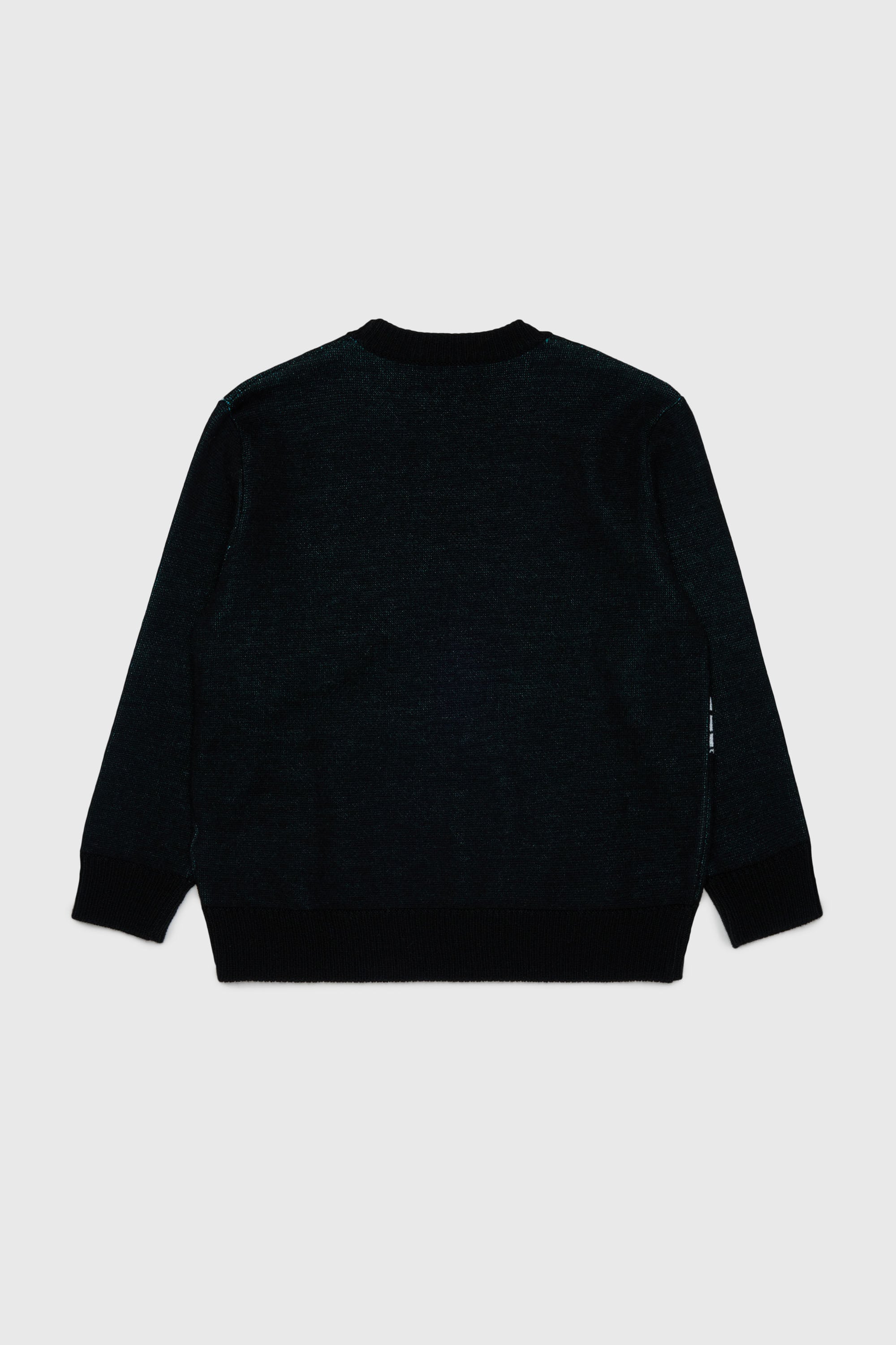 Diesel - KHILES OVER, Jersey de mezcla de lana con motivo de monta&ntilde;a Unisex in Negro - 2