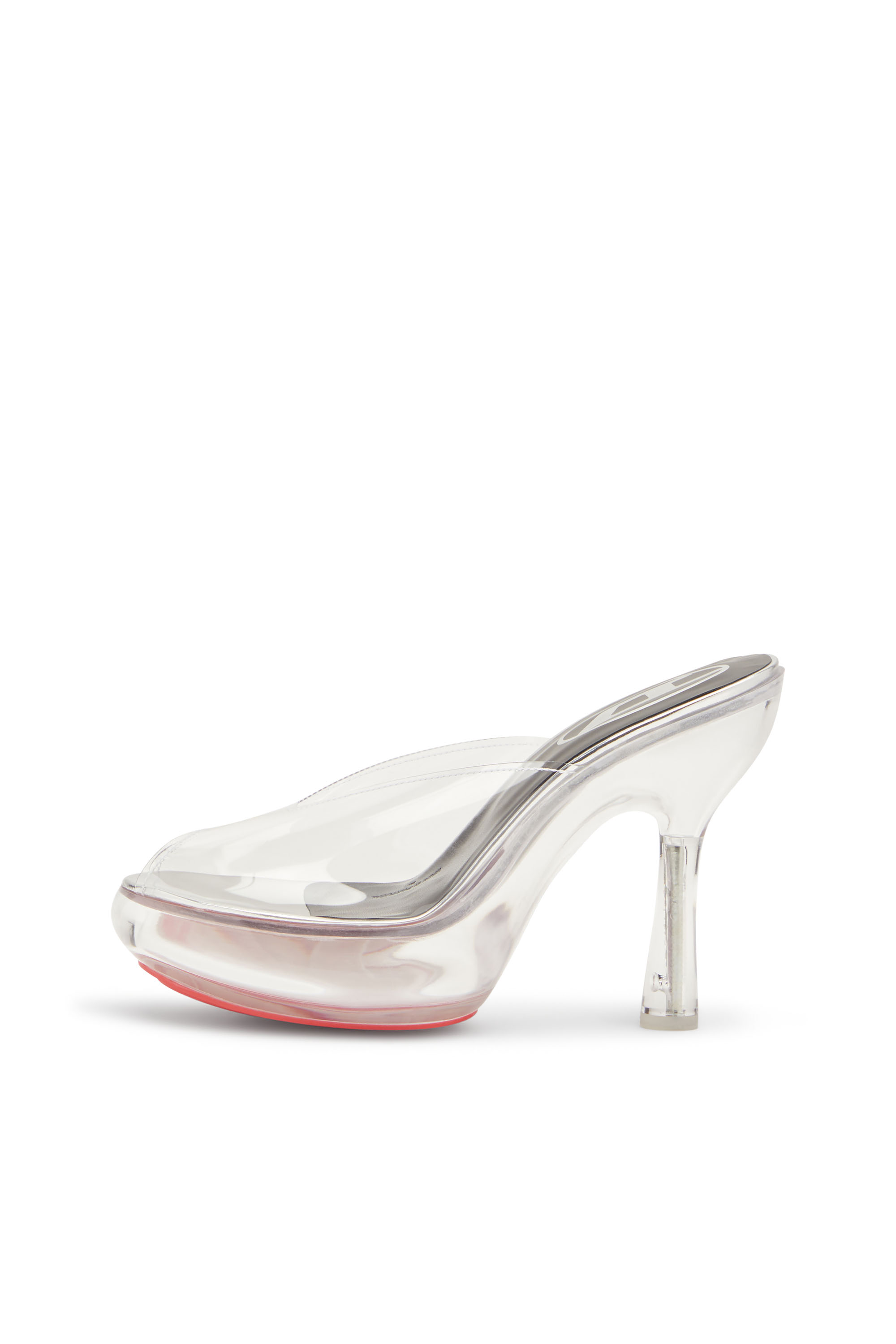 Diesel - D-LAKE PLATFORM SDL, D-Lake-Mules de plataforma en TPU y acetato Mujer in Blanco - 8