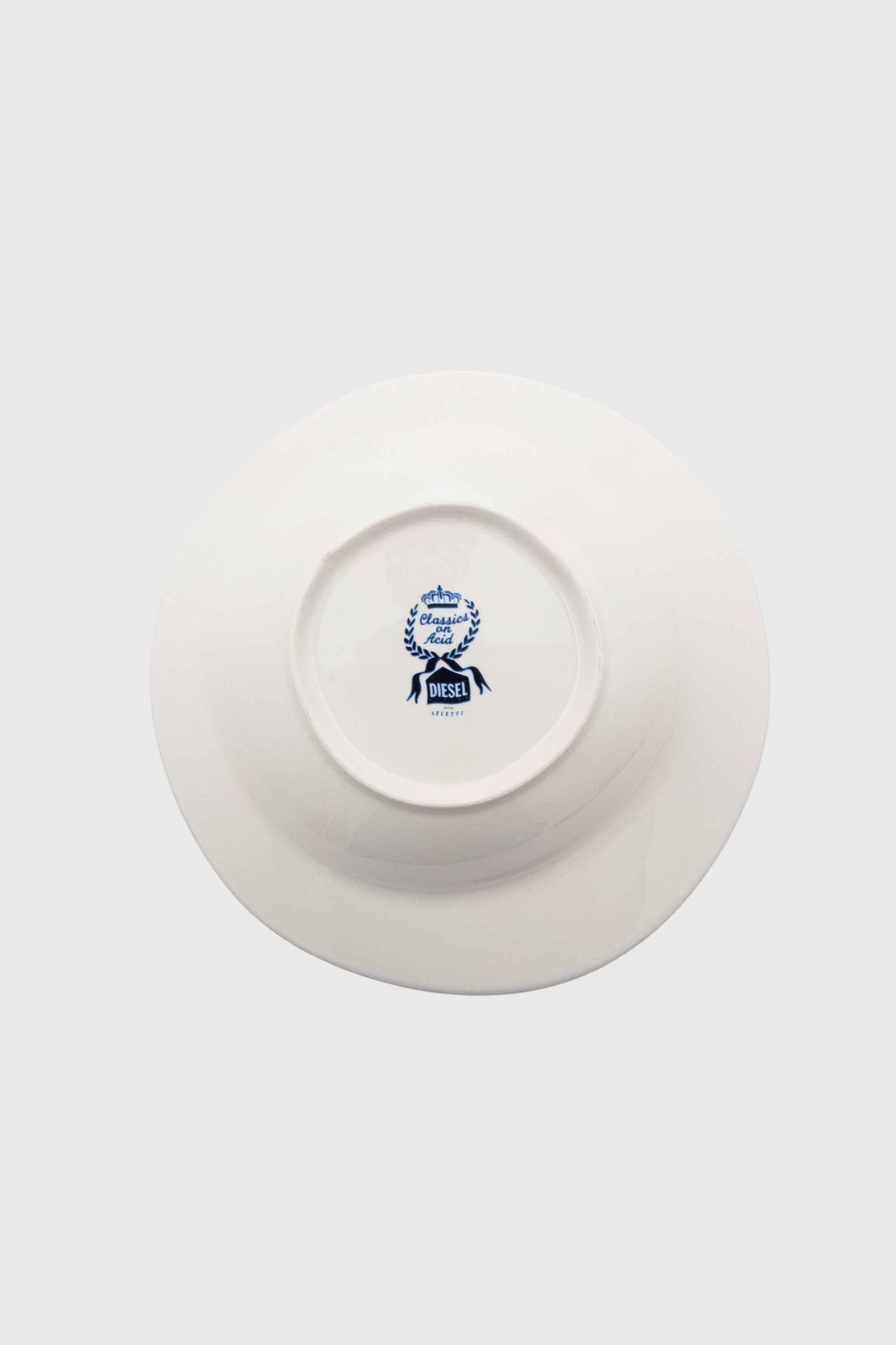 Diesel - 11222 SOUP PLATE IN PORCELAIN "CLASSIC O, Plato hondo de porcelana Unisex in Multicolor - 2