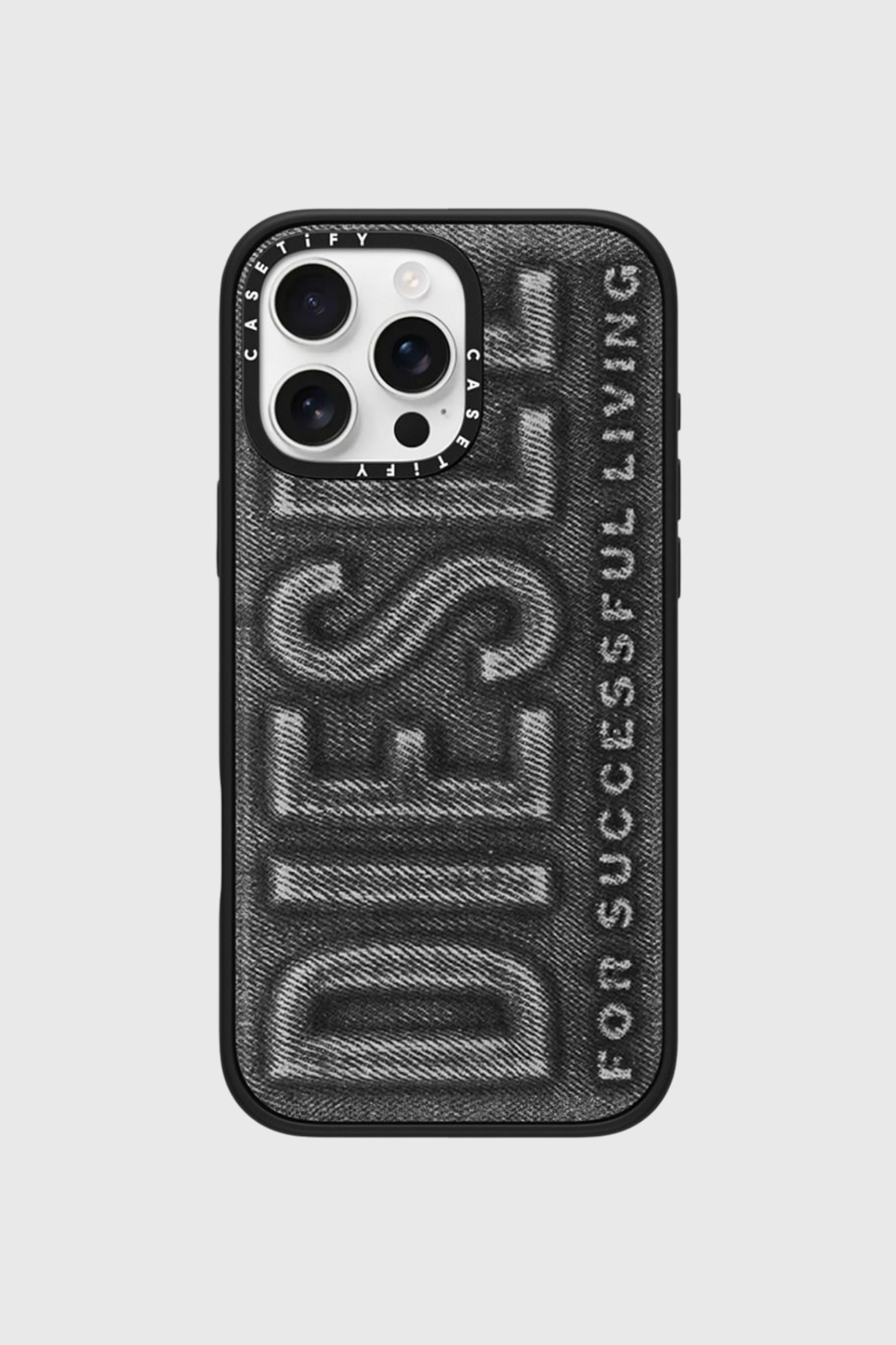 Diesel - 60560 MOULDED CASE, Unisex's Biscotto impact case for iPhone 16 Pro Max in Black - 1