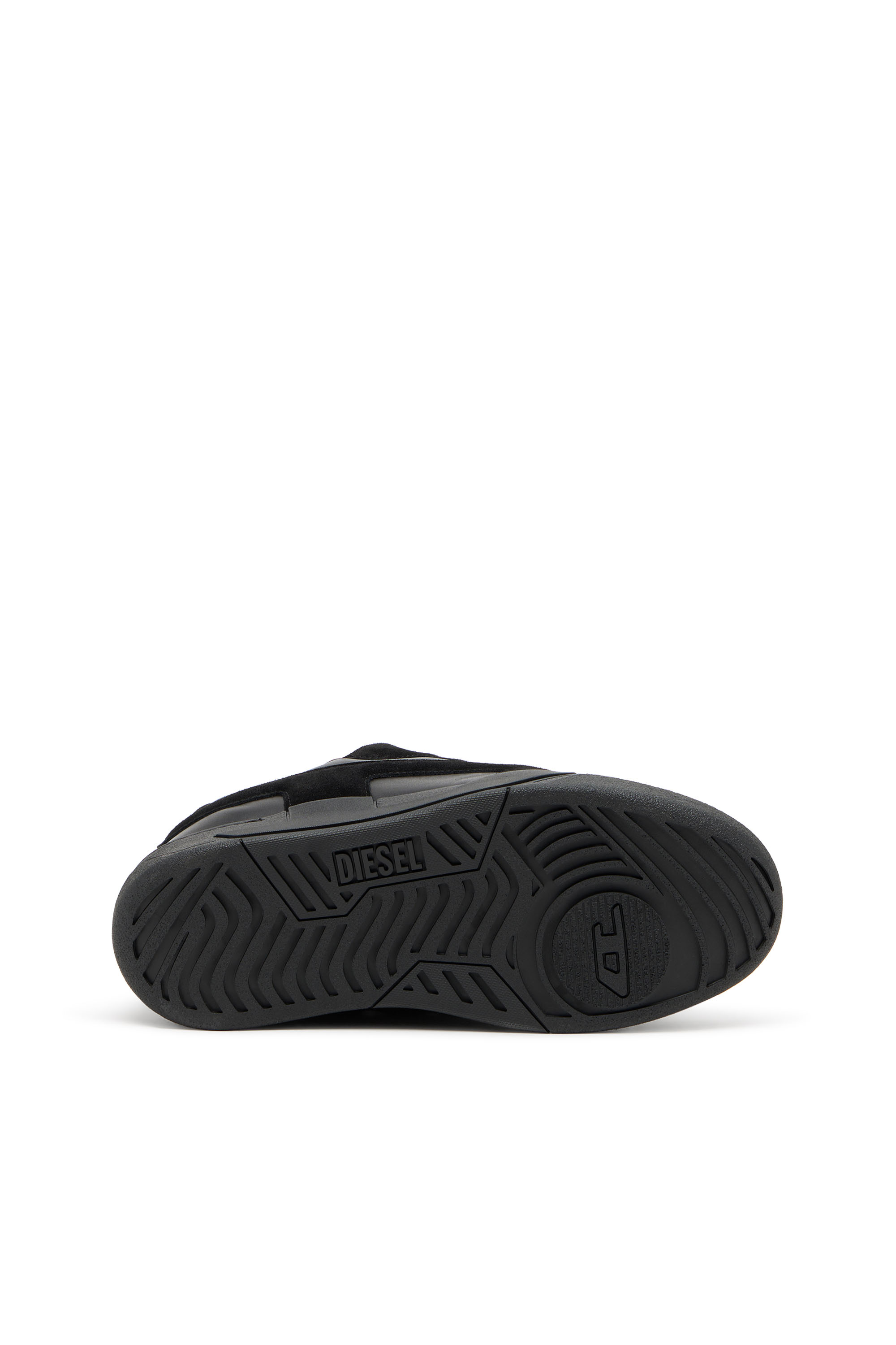 Diesel - S-D-OLLIE LOW, D-Ollie-Zapatillas monocromo en ante y cuero Hombre in Negro - 4