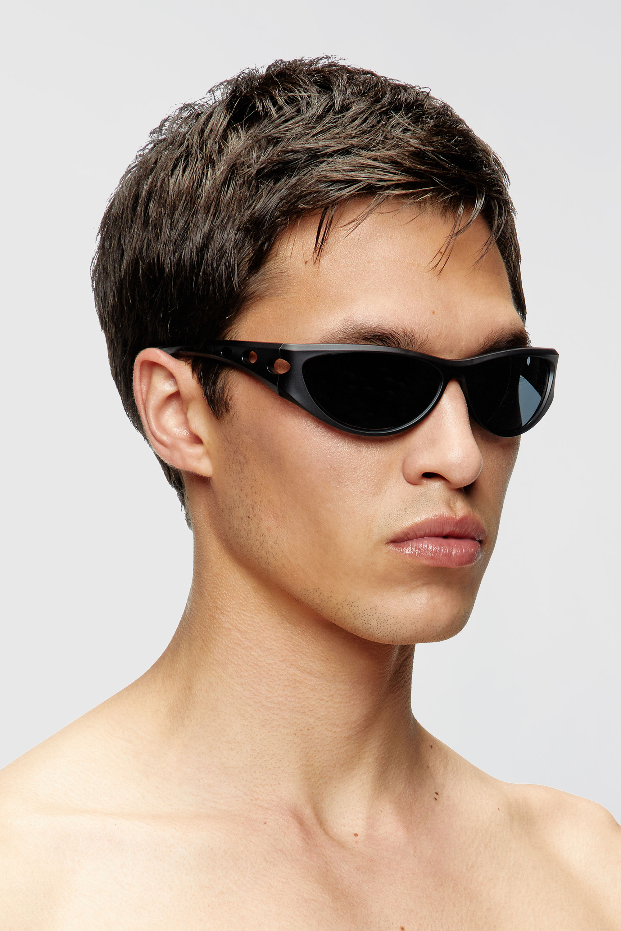 Diesel - 0DL3004U, Gafas de sol estilo cat-eye Unisex in Negro - 4