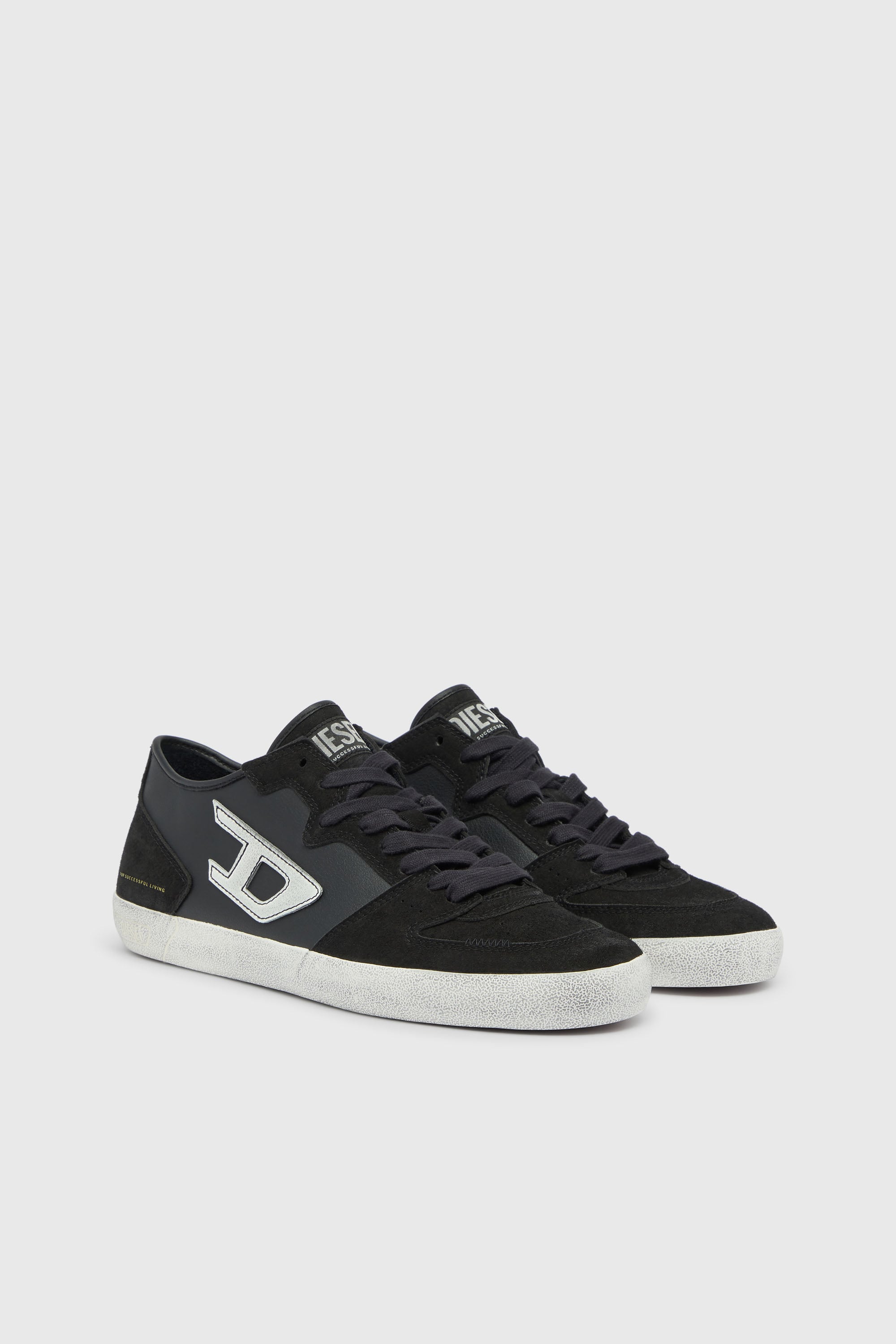 Diesel - S-LEROJI D-2 LOW, S-Leroji - Zapatillas paneladas con logo D Hombre in ToBeDefined - 2