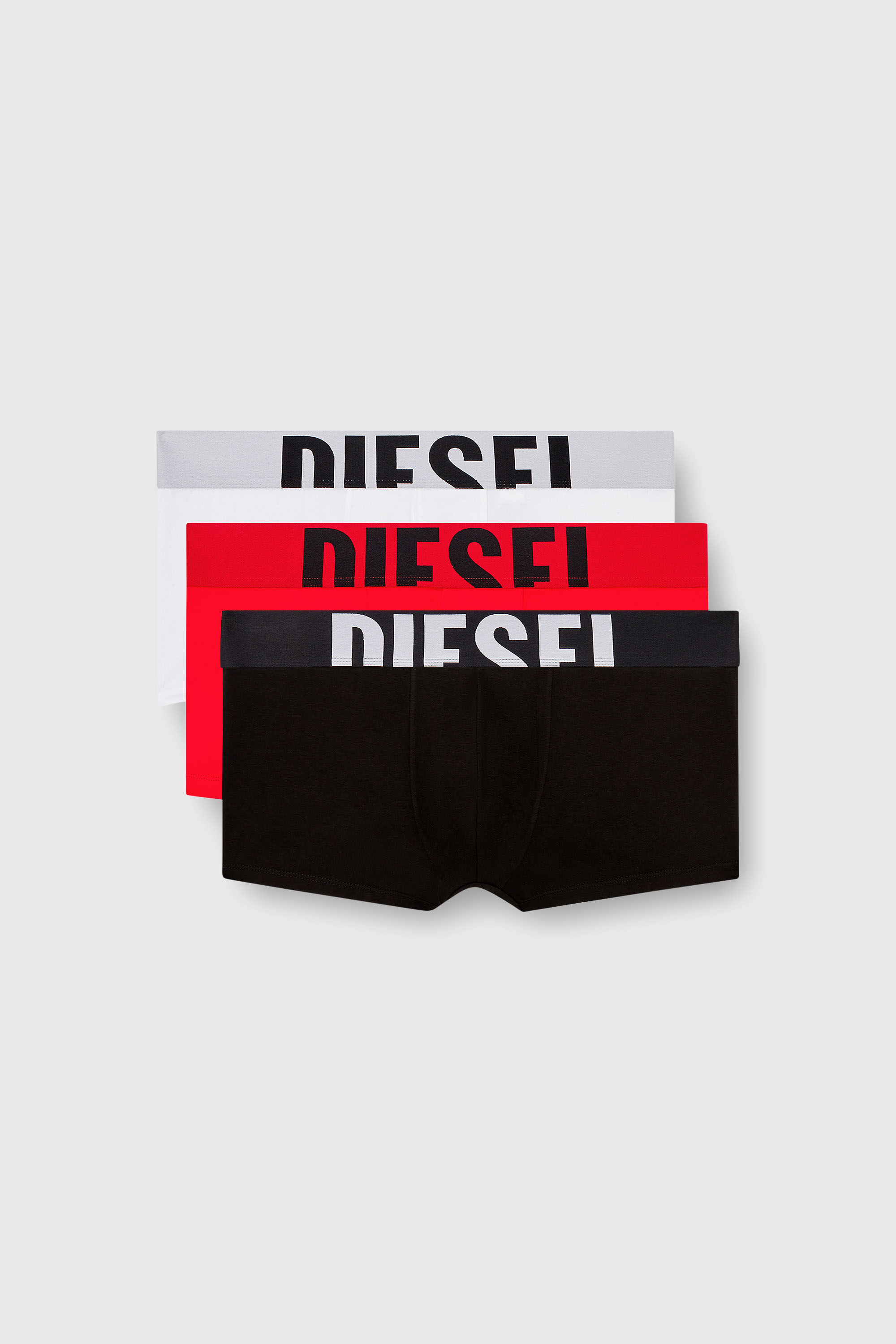 Diesel - UMBX-DAMIENTHREEPACK-5.5EL, Paquete de tres b&oacute;xers ajustados de algod&oacute;n el&aacute;stico Hombre in Multicolor - 1