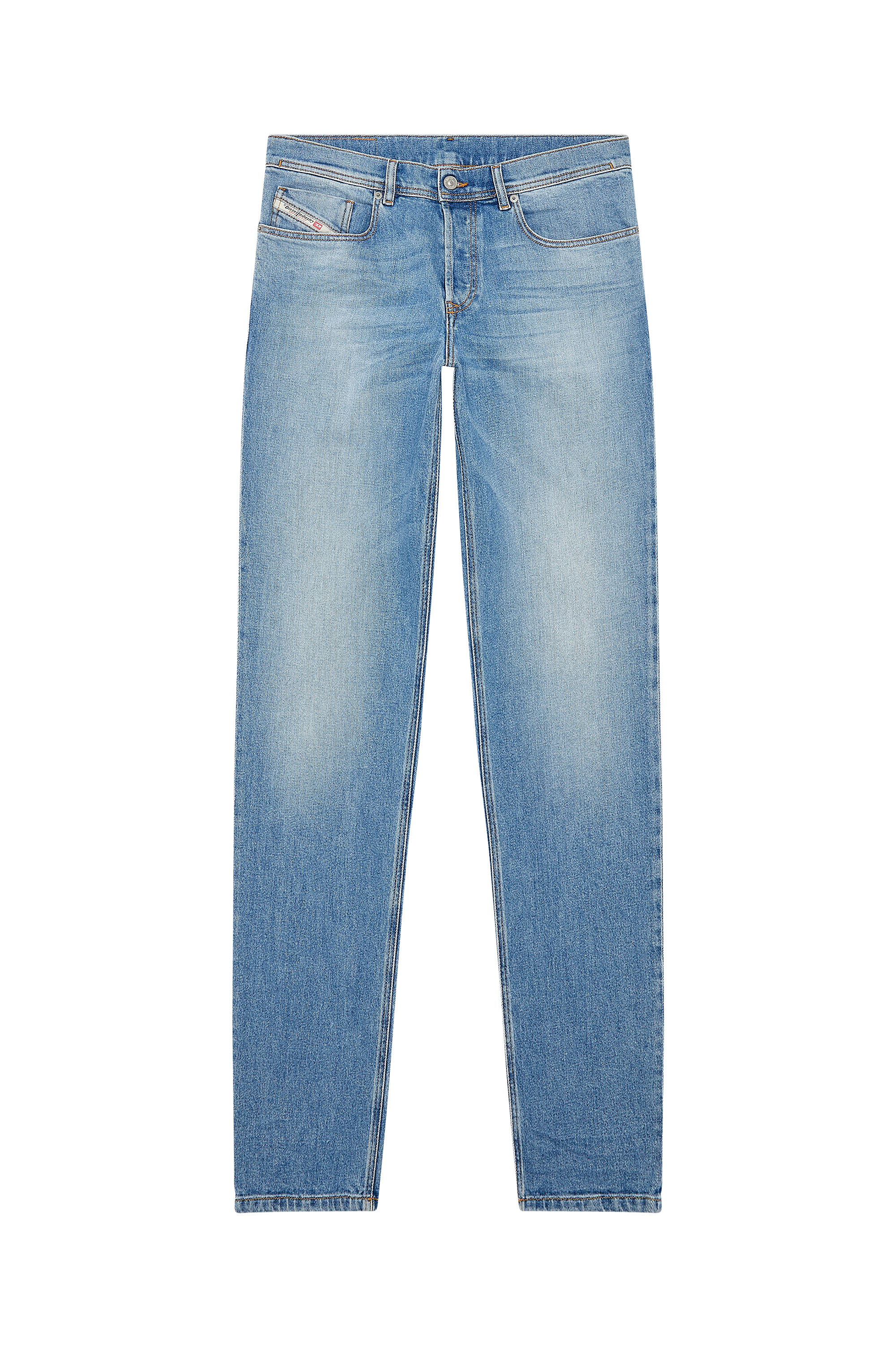 Diesel - Tapered Jeans 2023 D-Finitive 09F81, Azul medio - Image 5