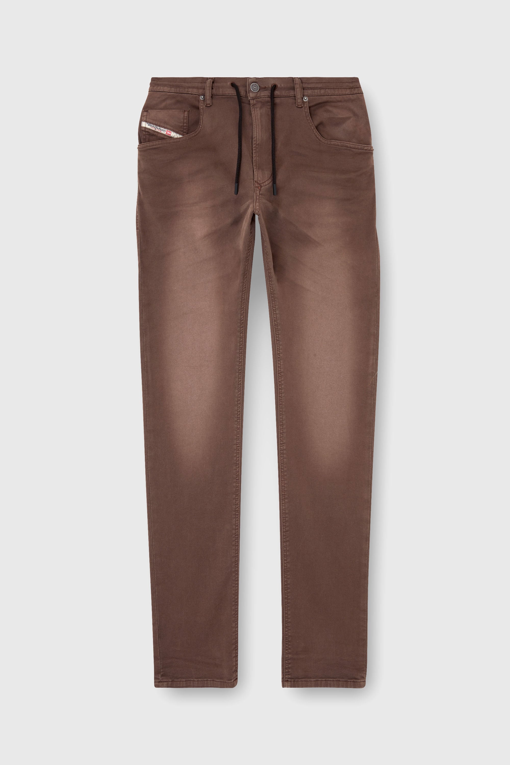 Diesel - Regular 2032 D-Krooley Joggjeans&reg; 0670M Hombre, Marr&oacute;n - 2