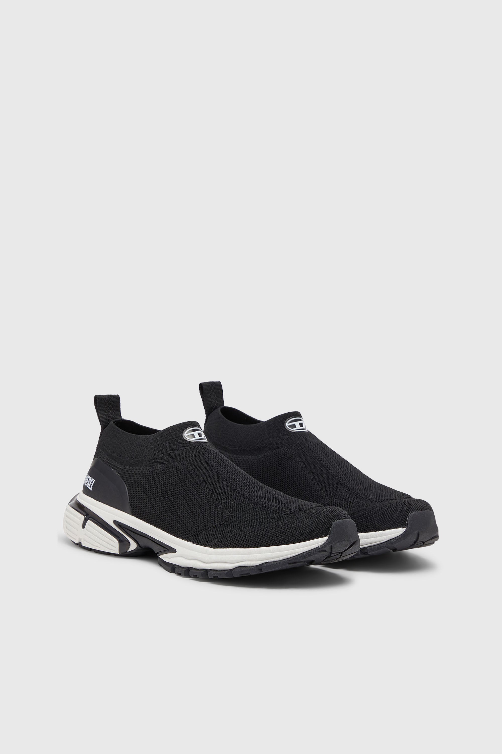 Diesel - S-PRO-V-DENSE-SOCKS, Pro-V-Dense -Zapatillas calcet&iacute;n de punto tipo slip-on Hombre in Negro - 2