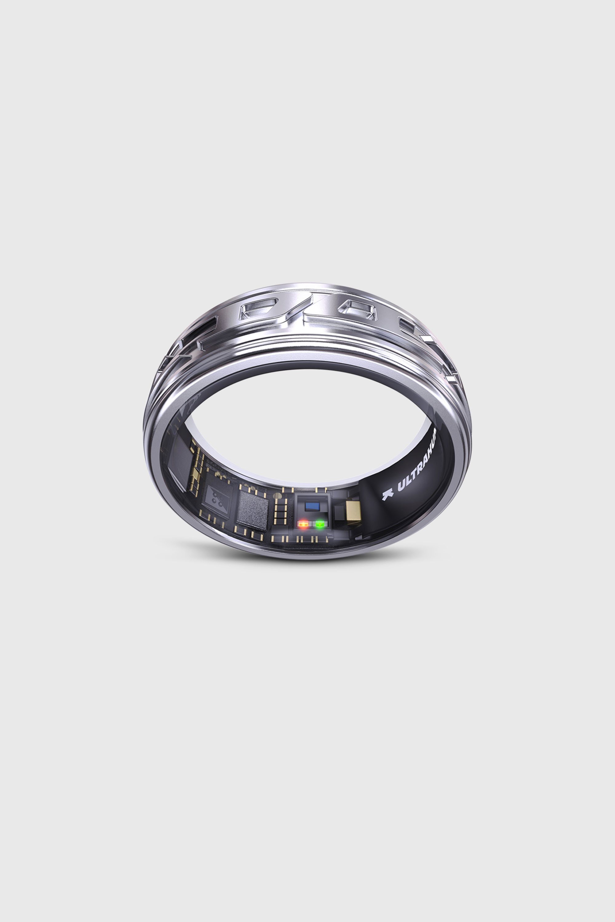 Diesel - SMART RING CRYO SILVER- UHRA-DS SMART RING, Unisex's Smart ring in shiny silver in Silver - 1
