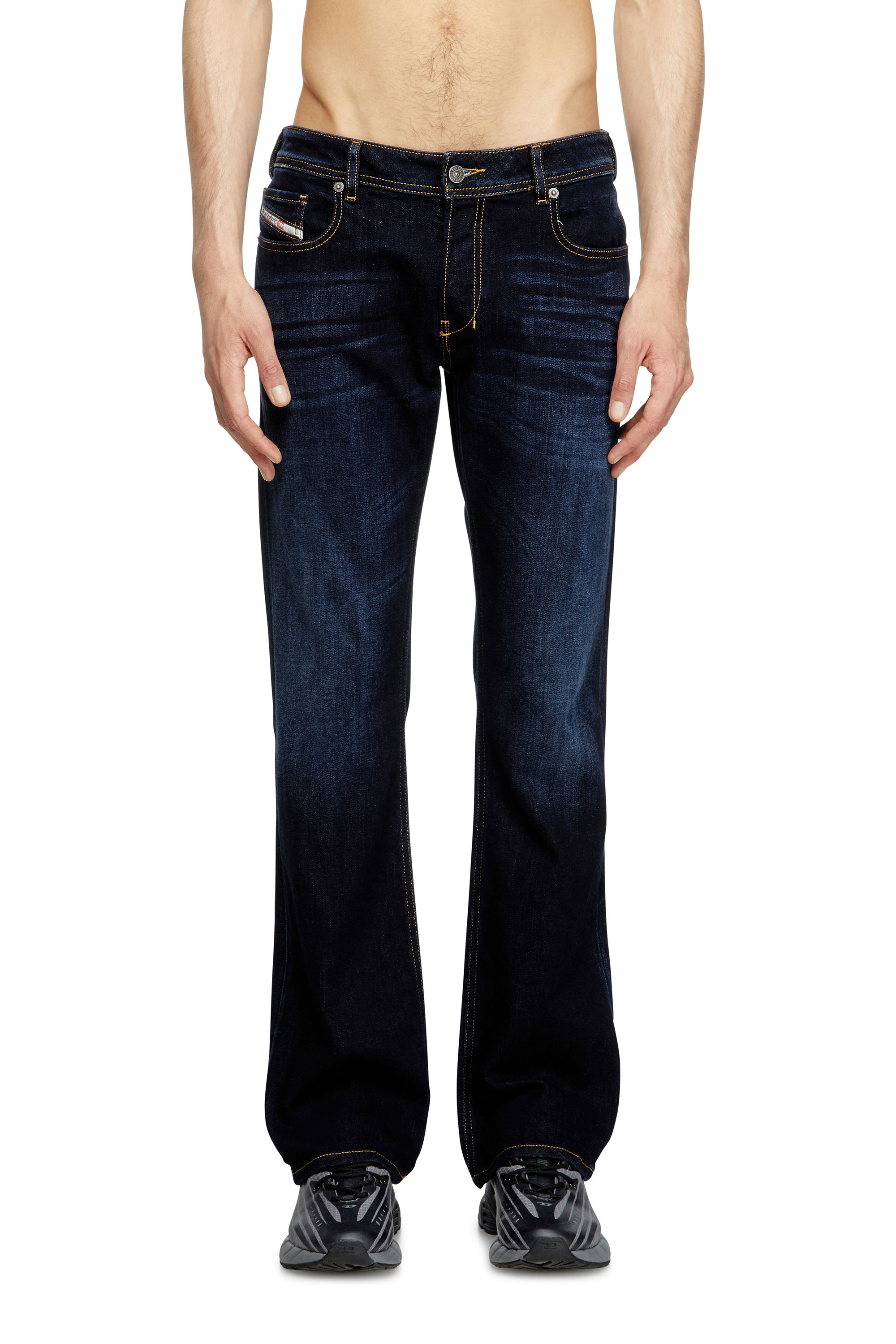 Bootcut Jeans 2007 Zatiny 009ZS, Dark Blue Diesel - Man's Bootcut Jeans 2007 Zatiny 009ZS, Dark Blue - 3
