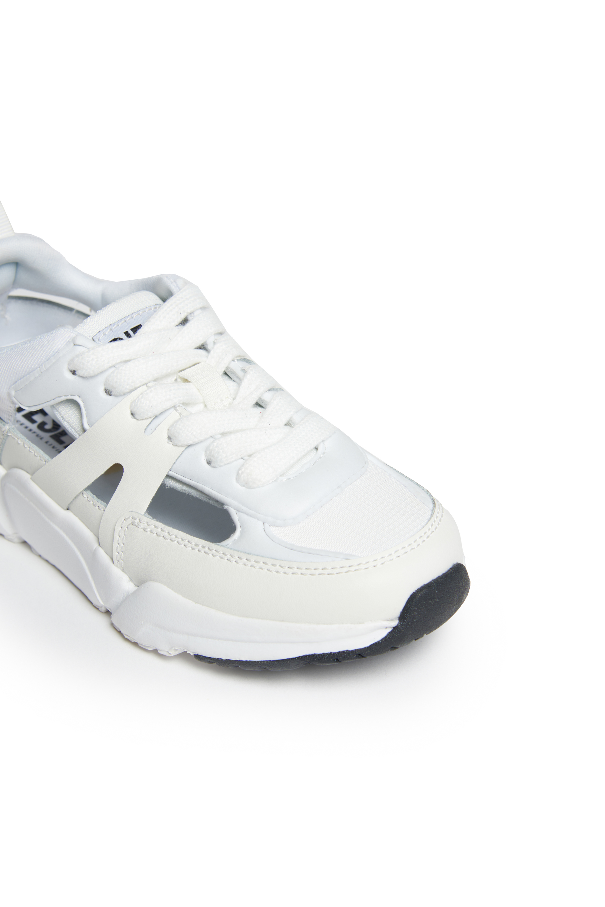 Diesel - S-MILLENIUM LCS PRO, Unisex Sandal sneaker in ripstop and leather in White - Image 4