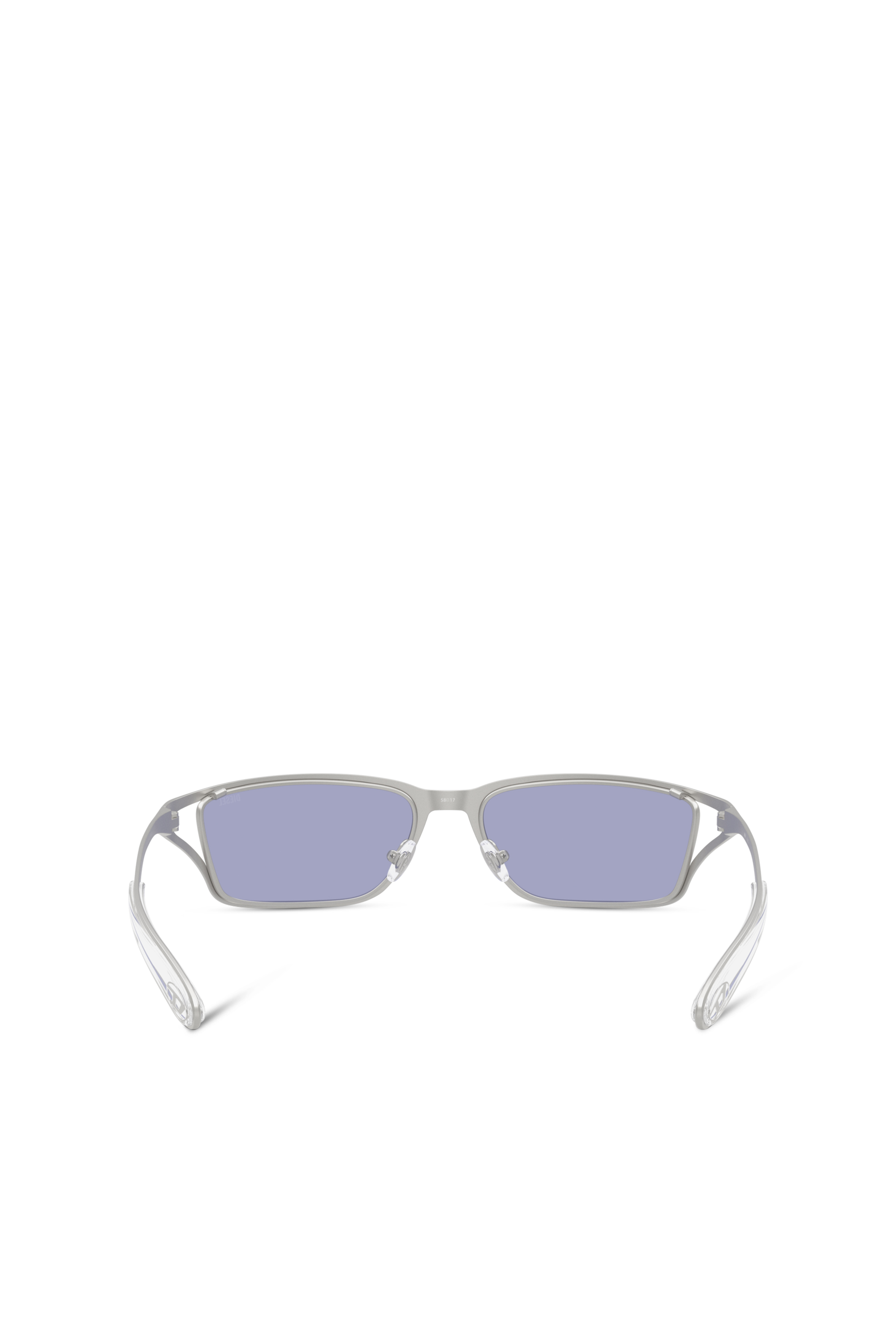 Diesel - 0DL1015, Gafas de sol rectangulares Unisex in Gris - 4