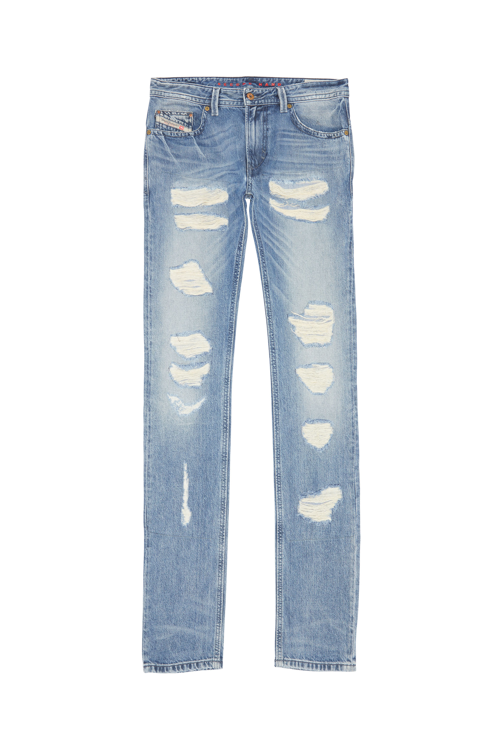 Diesel - THAVAR, Diesel Hombre - Vaqueros Azul claro Hombre in Azul marino - 1