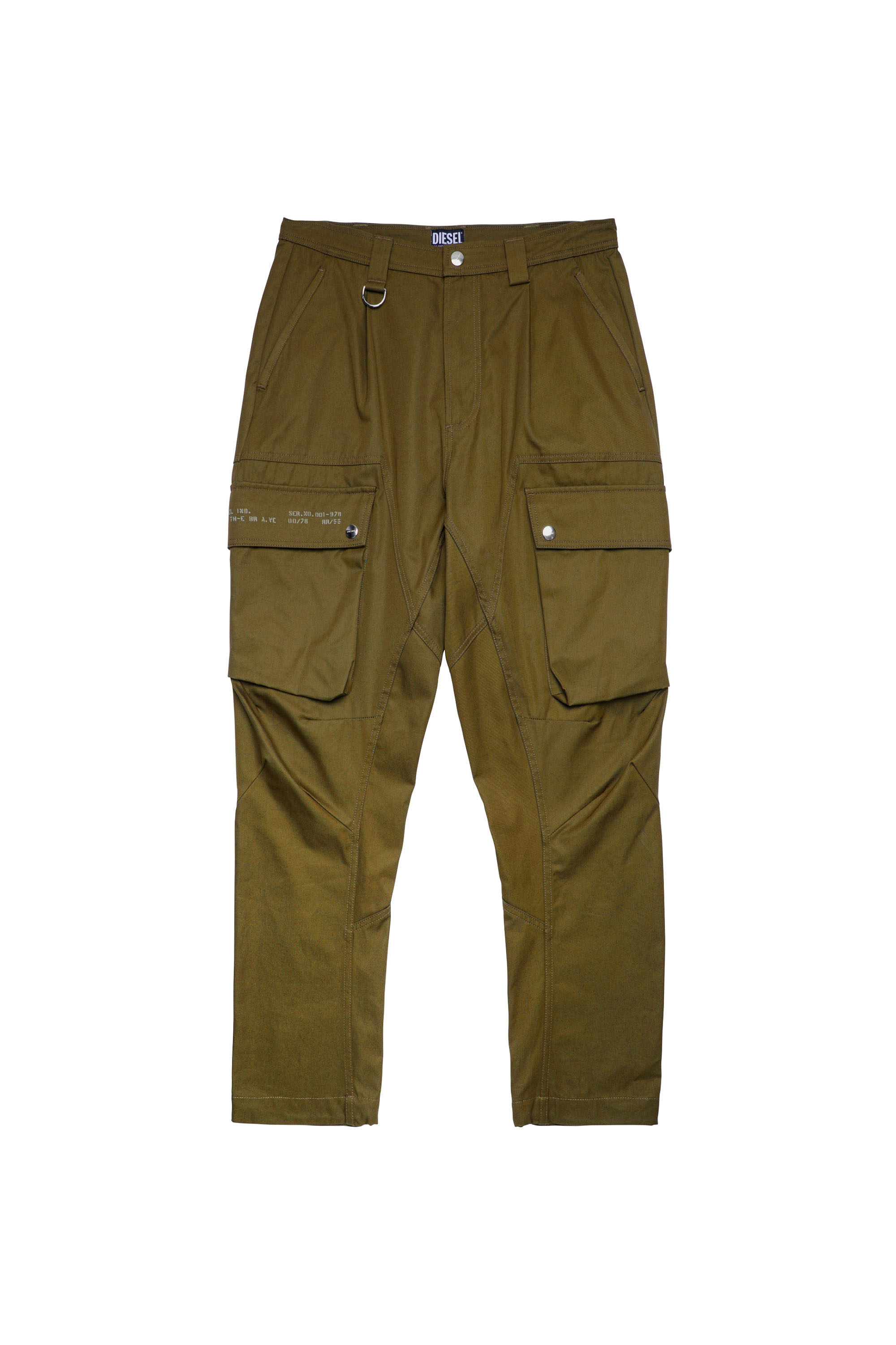 P-BARTOON, Verde Militar - Pantalones