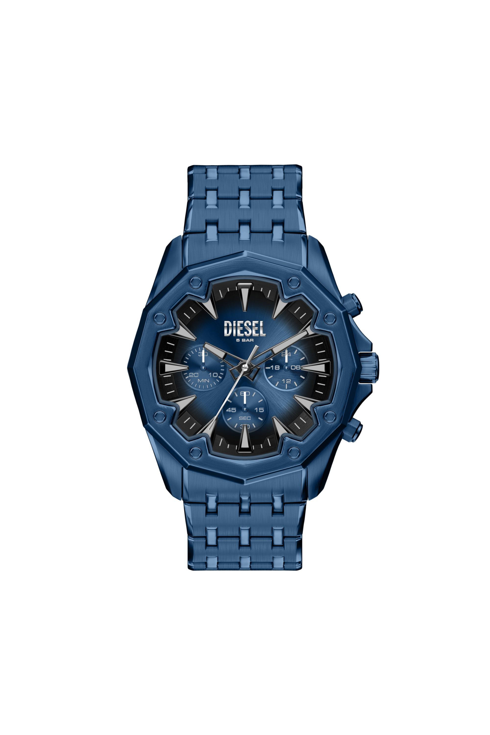 Diesel - DZ4705 WATCH, Reloj Stinger de acero inoxidable azul Hombre in Azul marino - 1