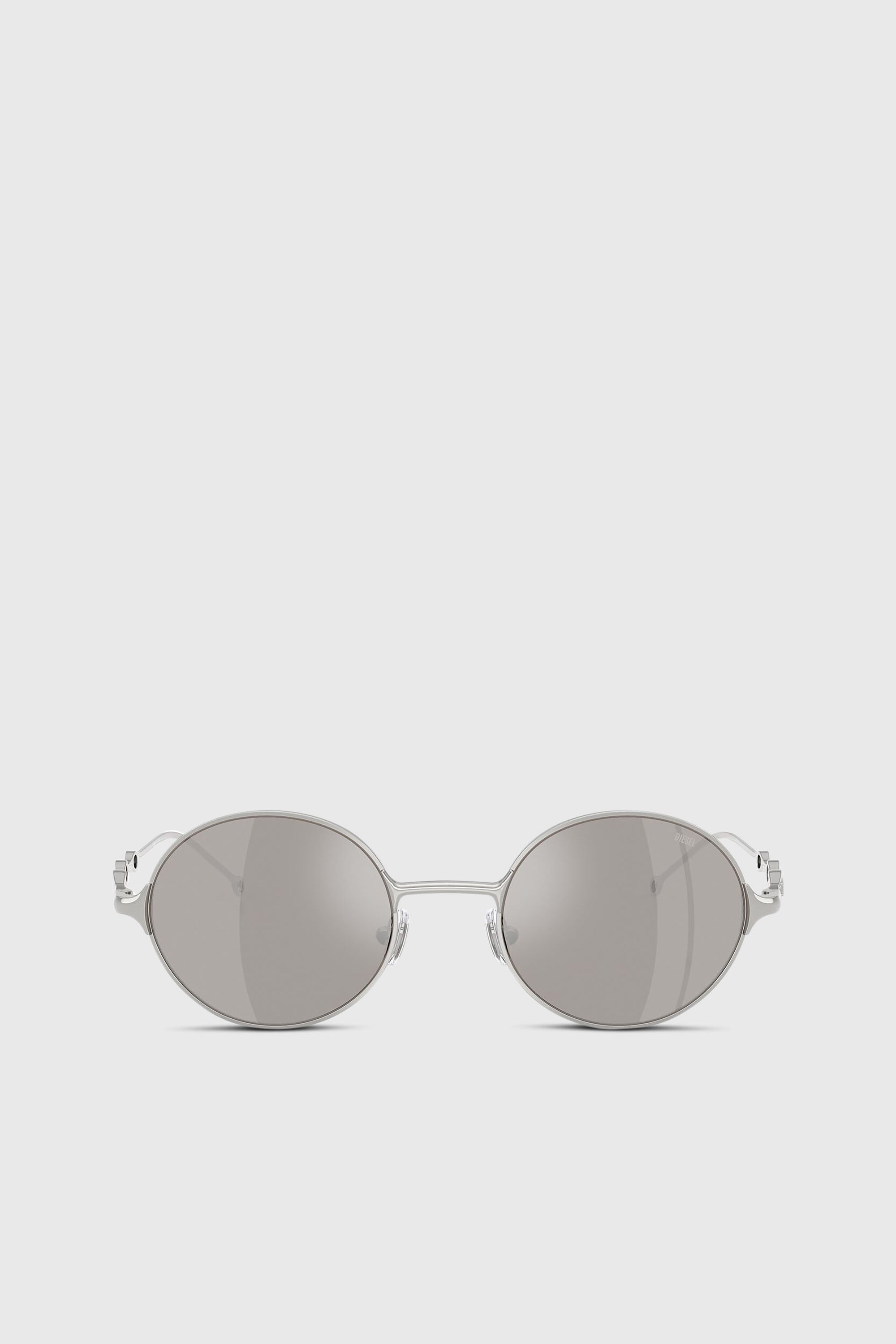 Diesel - 0DL1008, Gafas redondas Unisex in Plateado - 1