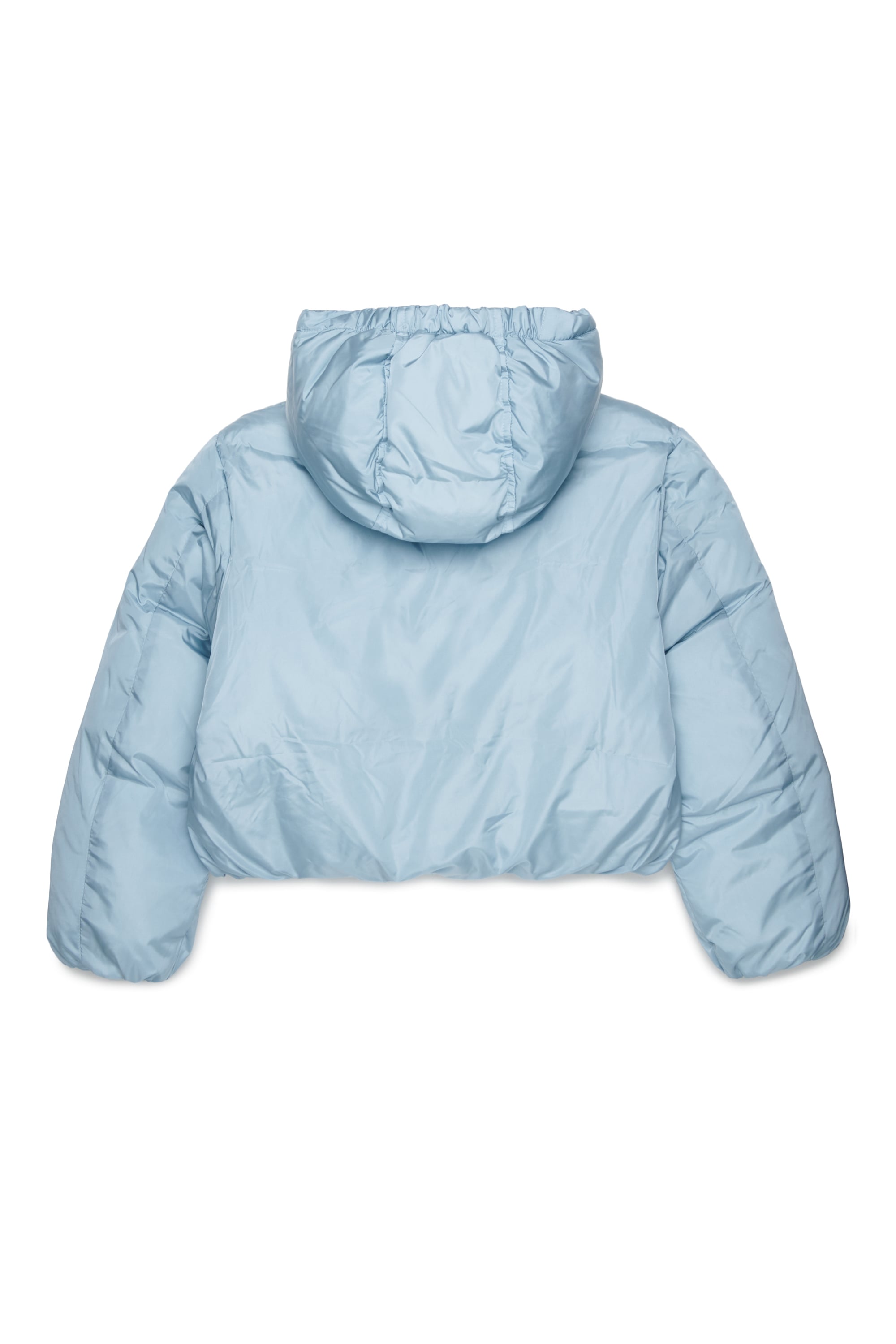Diesel - JELKYM, Chaqueta acolchada con capucha Mujer in Azul marino - 2