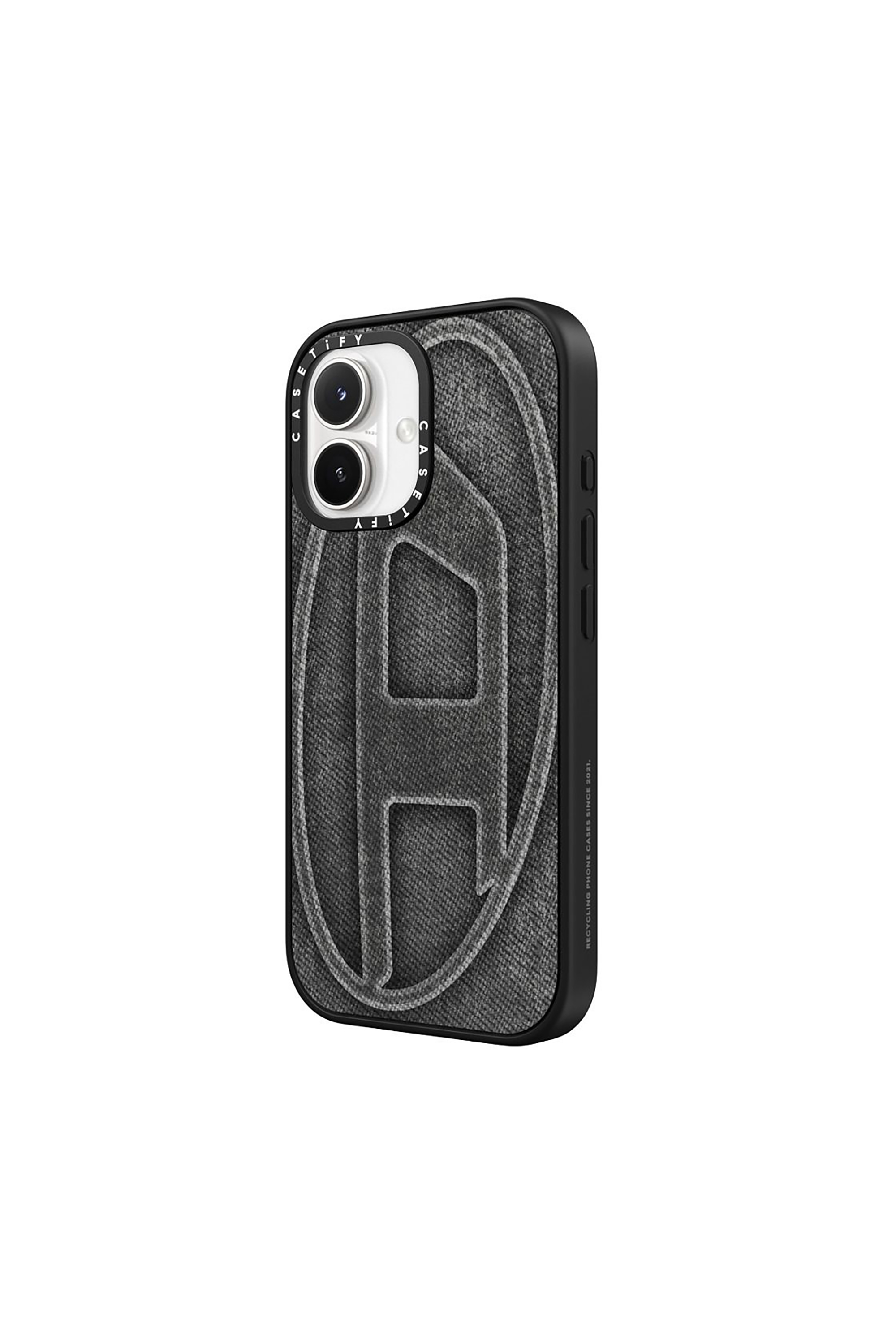 Diesel - 60575 MOULDED CASE, Funda Oval D impact por iPhone 17 Unisex in Negro - 2