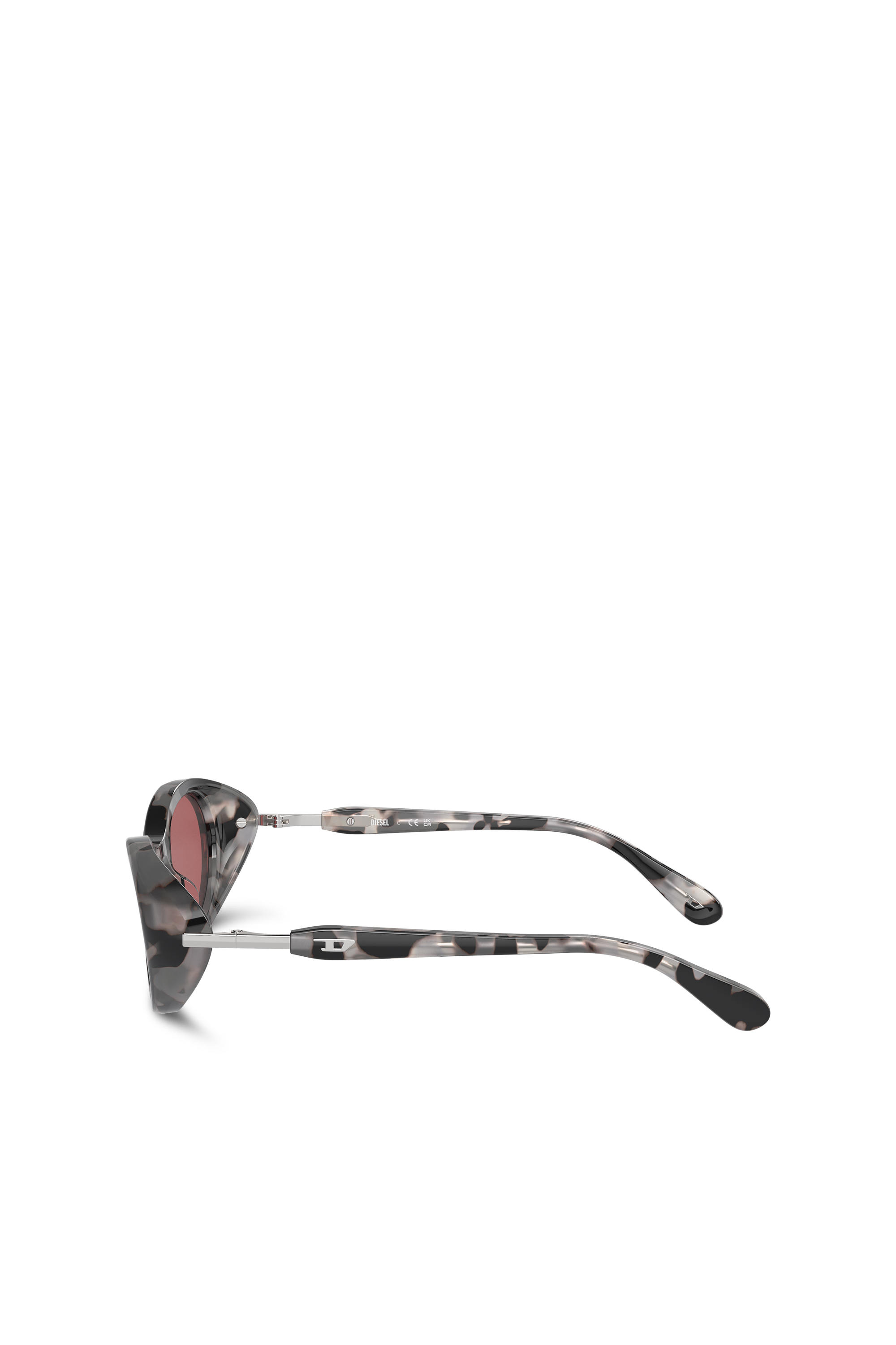 Diesel - 0DL2004, Unisex Wrap-around shape sunglasses in Multicolor - Image 2