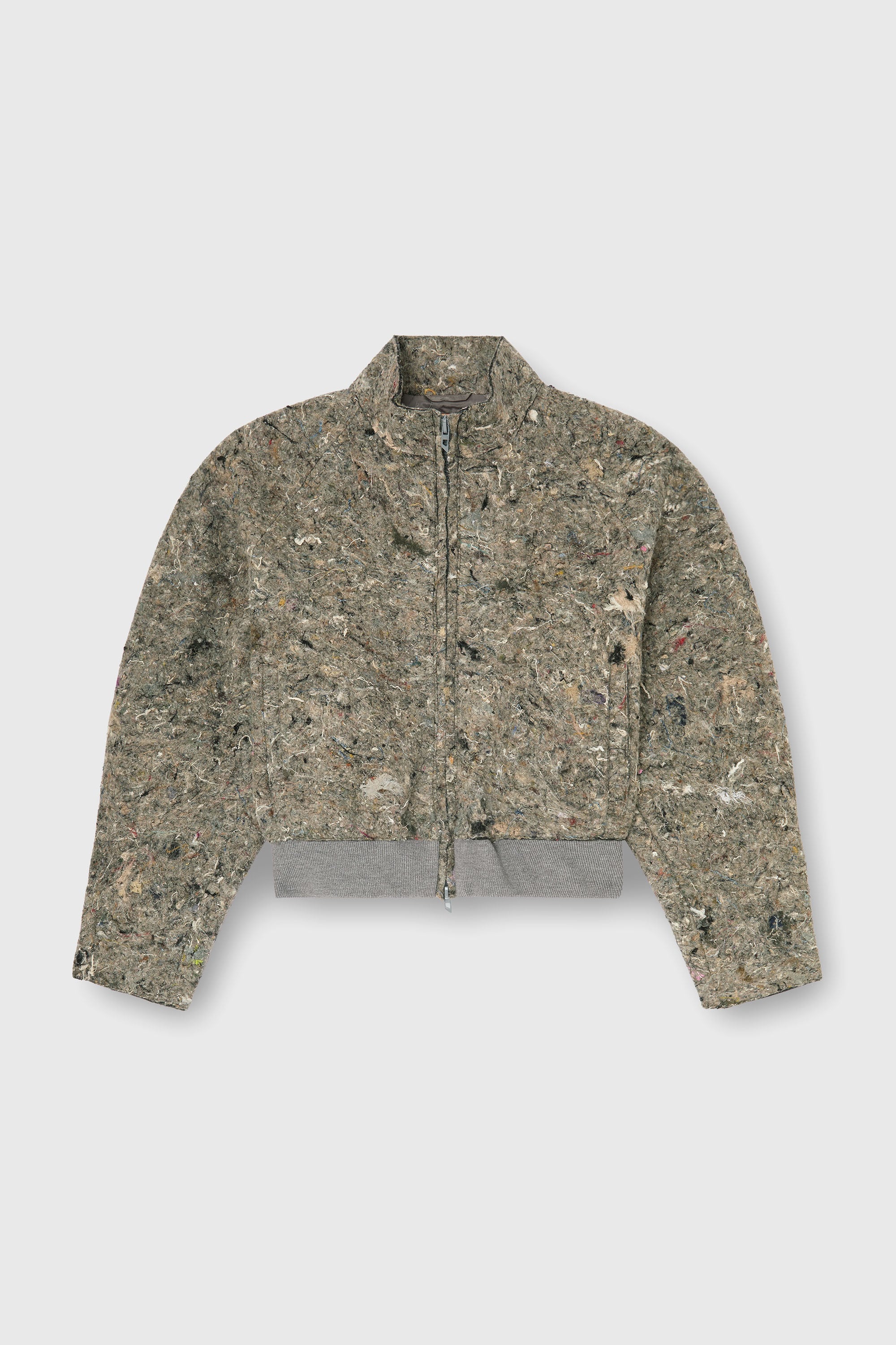 Diesel - J-DISTEM, Chaqueta de fieltro reciclado Hombre in Gris - 2