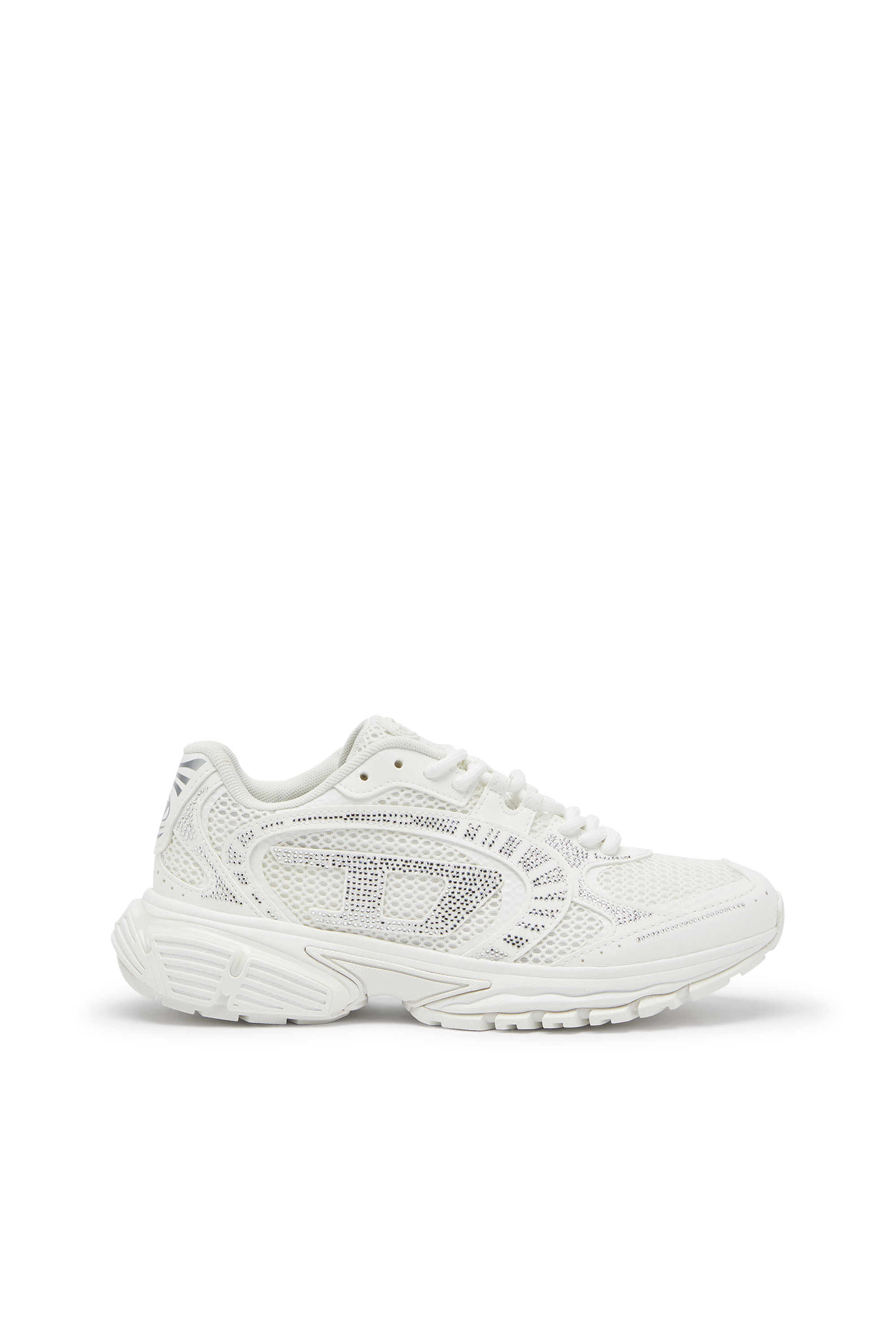 Diesel - S-PRO-V-DENSE LOW W, S-Pro-V-Dense - Zapatillas de malla con cristales Mujer in Blanco - 1