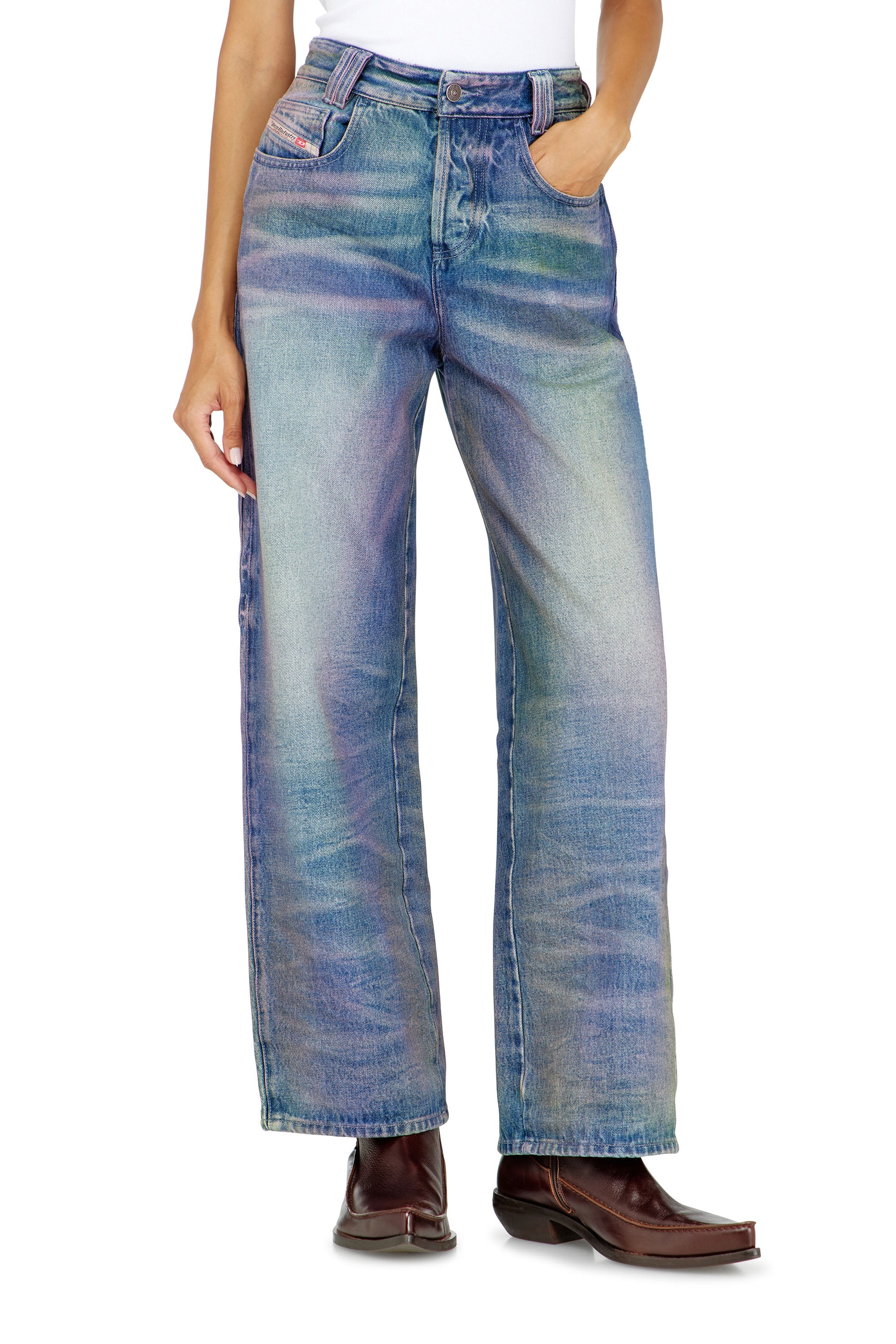 Diesel - Unisex's Relaxed Jeans 1982 D-Hakou 007FW, null - 1
