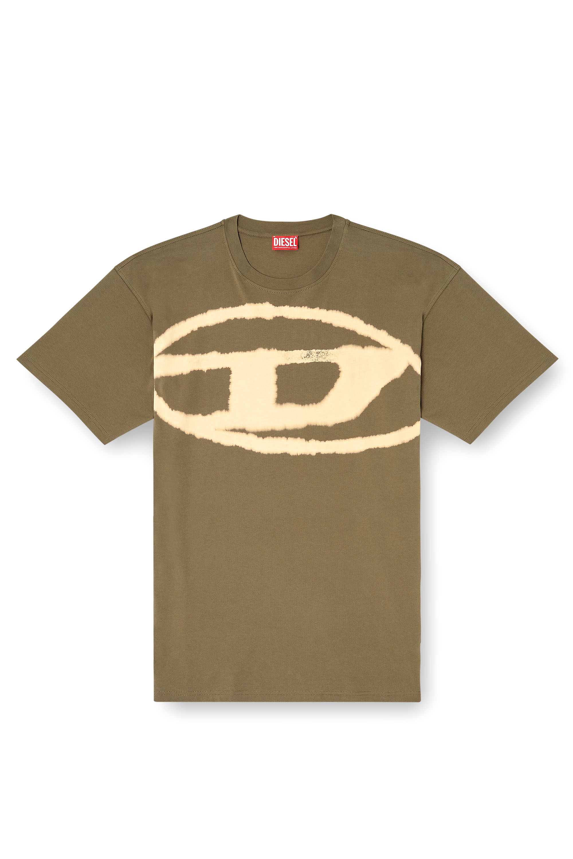 Diesel - T-BOXT-BLEACH, Camiseta con logotipo Oval D descolorido Hombre in ToBeDefined - 3