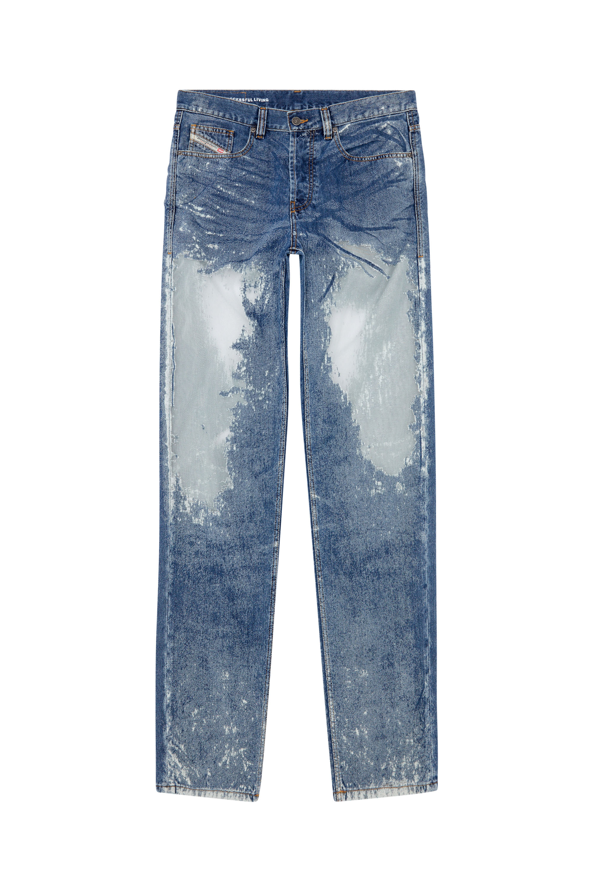 Straight Jeans 2010 D-Macs 068JH, Azul medio - Vaqueros