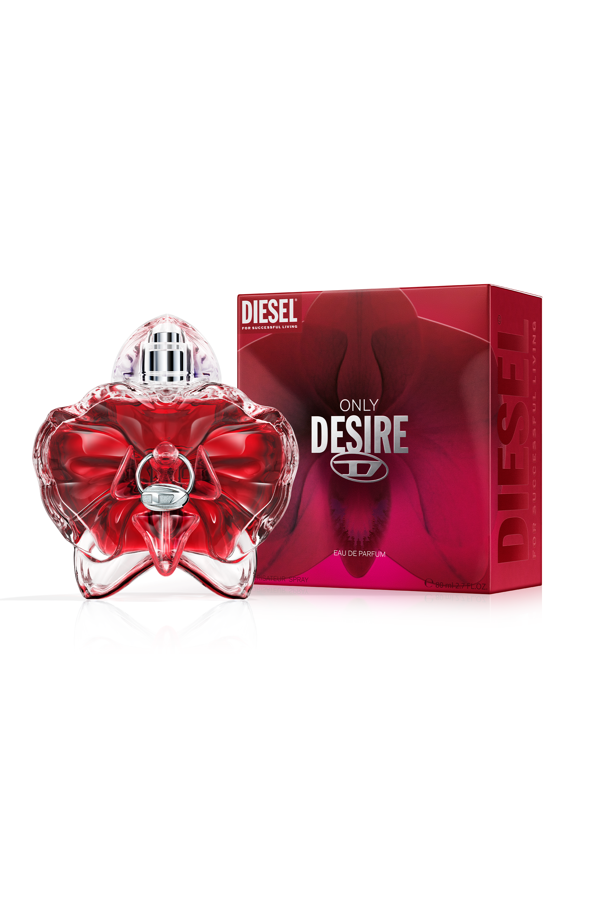 Diesel - DIESEL ONLY DESIRE EDP 80ML LF794400, Only Desire 80ml, Eau De Parfum Mujer in Rojo - 3