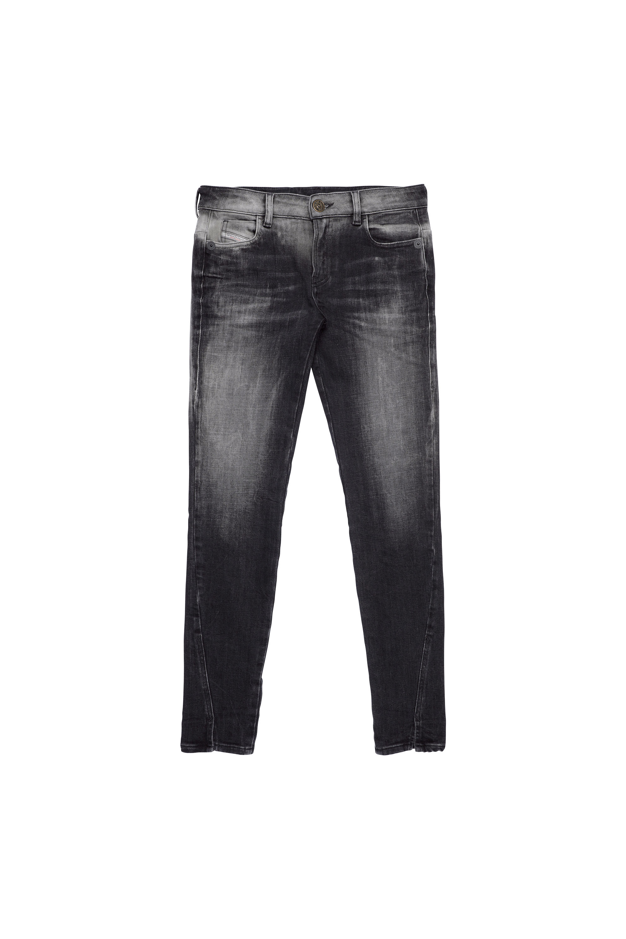 D-Jevel 09B18, Negro/Gris oscuro - Vaqueros