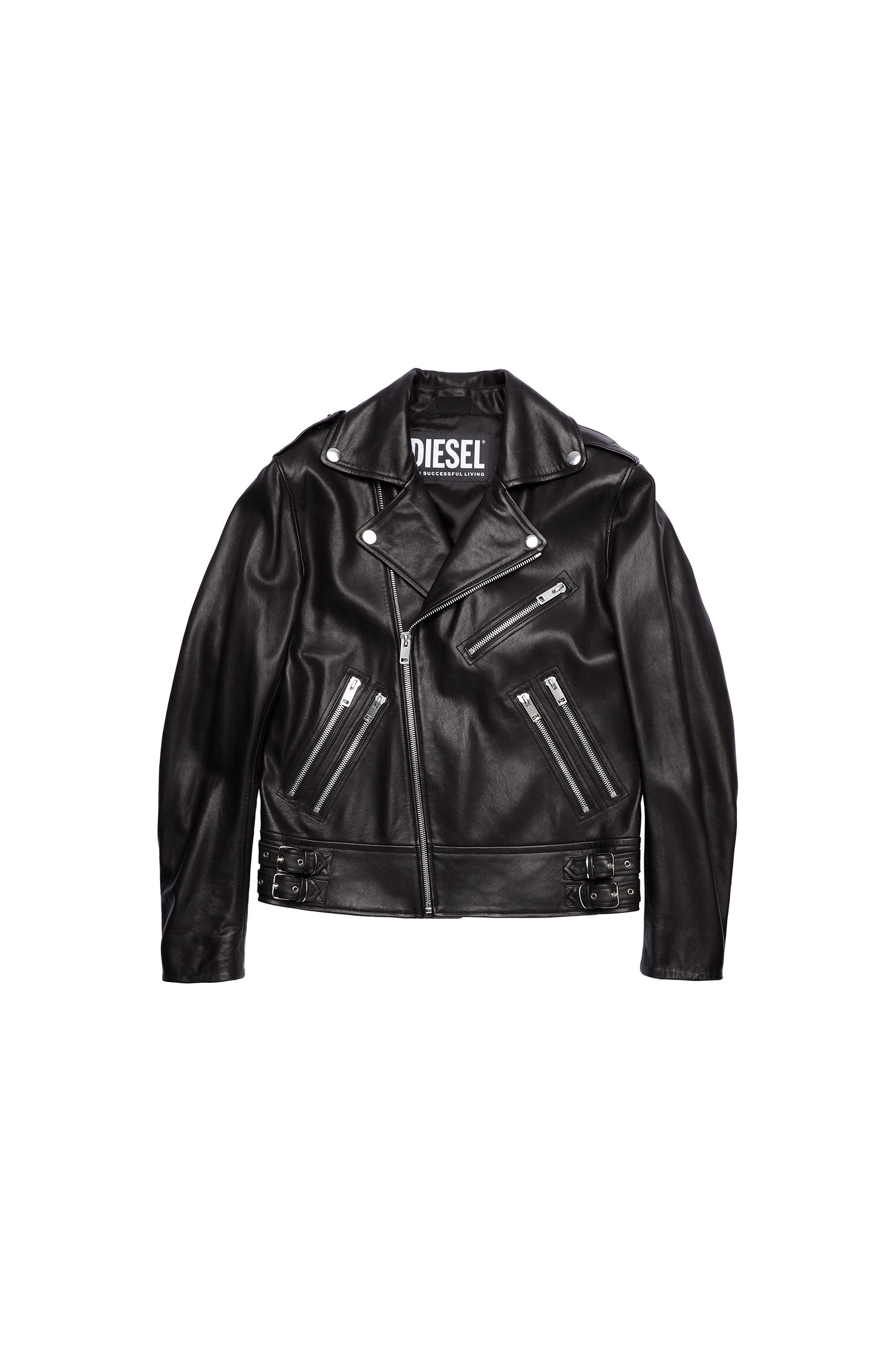 L-GARRETT-A, Negro - Chaquetas de piel