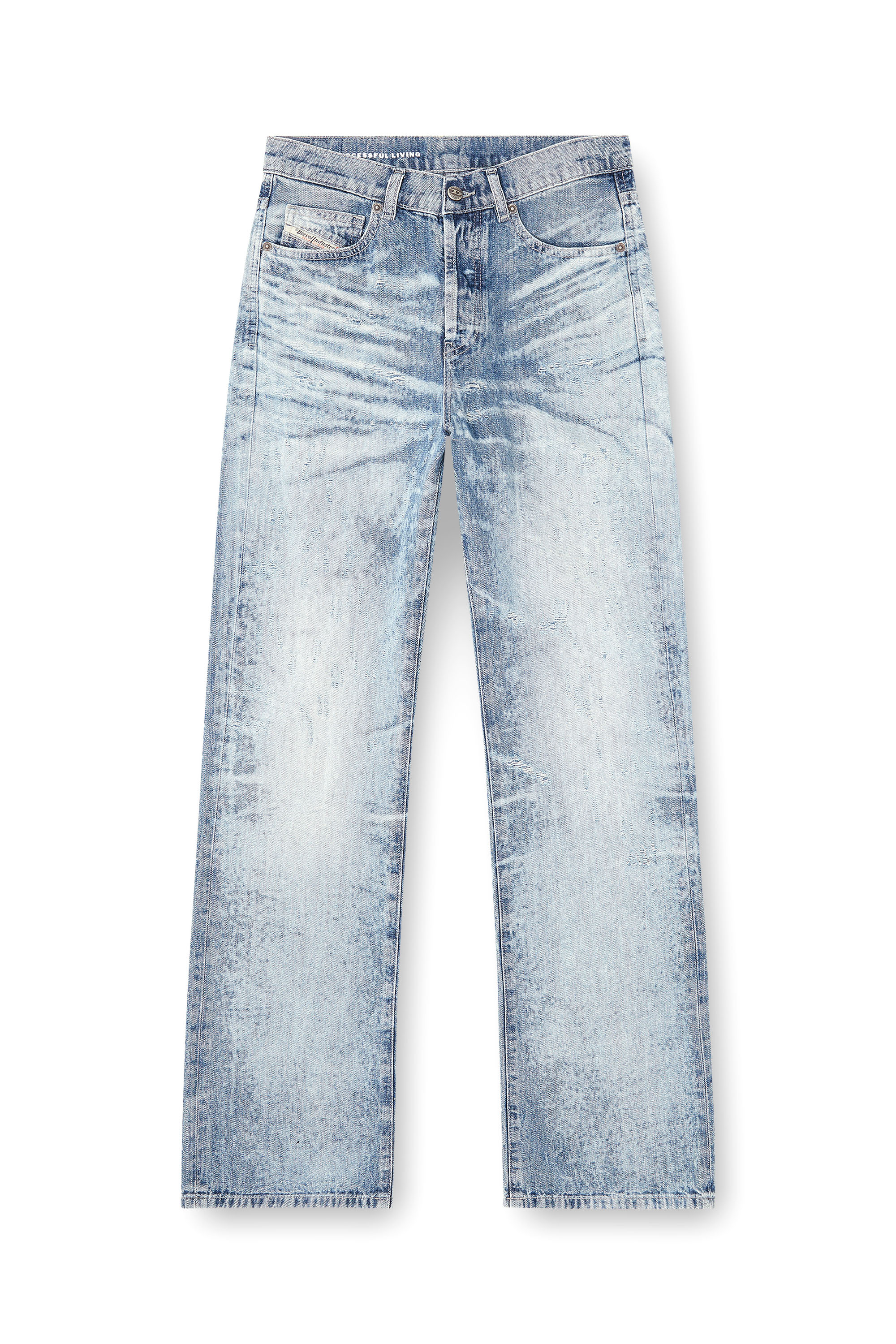 Regular Jeans 1971 D-Sent 068TY, Azul Claro Diesel - Regular Jeans 1971 D-Sent 068TY Mujer, Azul Claro - 2