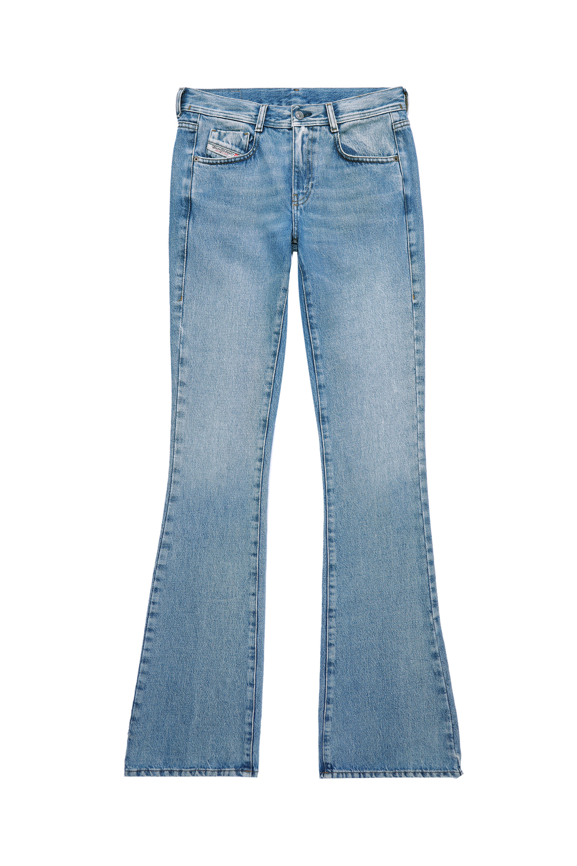 1969 D-EBBEY 09C16 Bootcut and Flare Jeans, Azul medio - Vaqueros