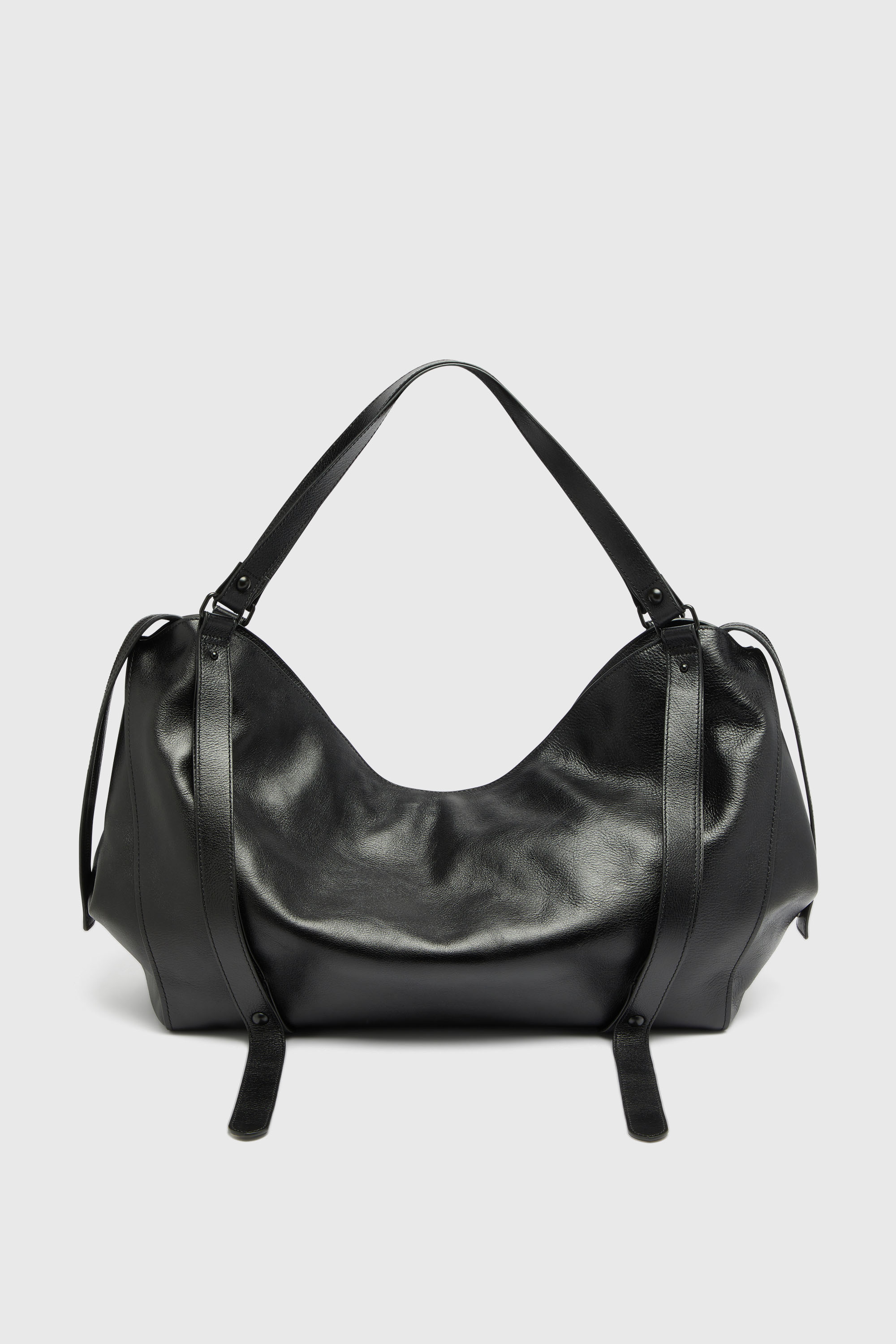 Diesel - D-ONE DUFFLE 48H, D-One-Bolso duffle de piel Unisex in Negro - 2