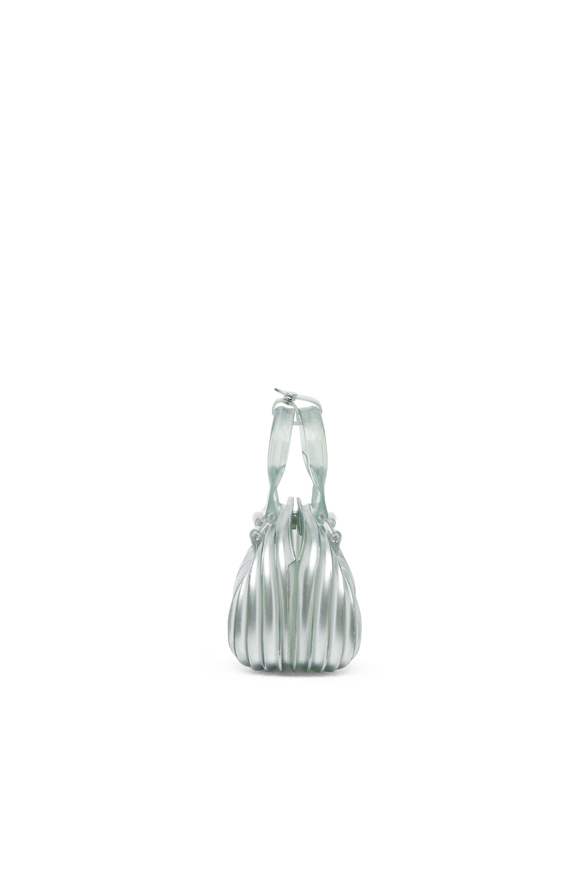 Diesel - MELISSA QUANTUM DOME, Quantum Dome &ndash; Bolso de mano en Melflex&reg; Mujer in Plateado - 5