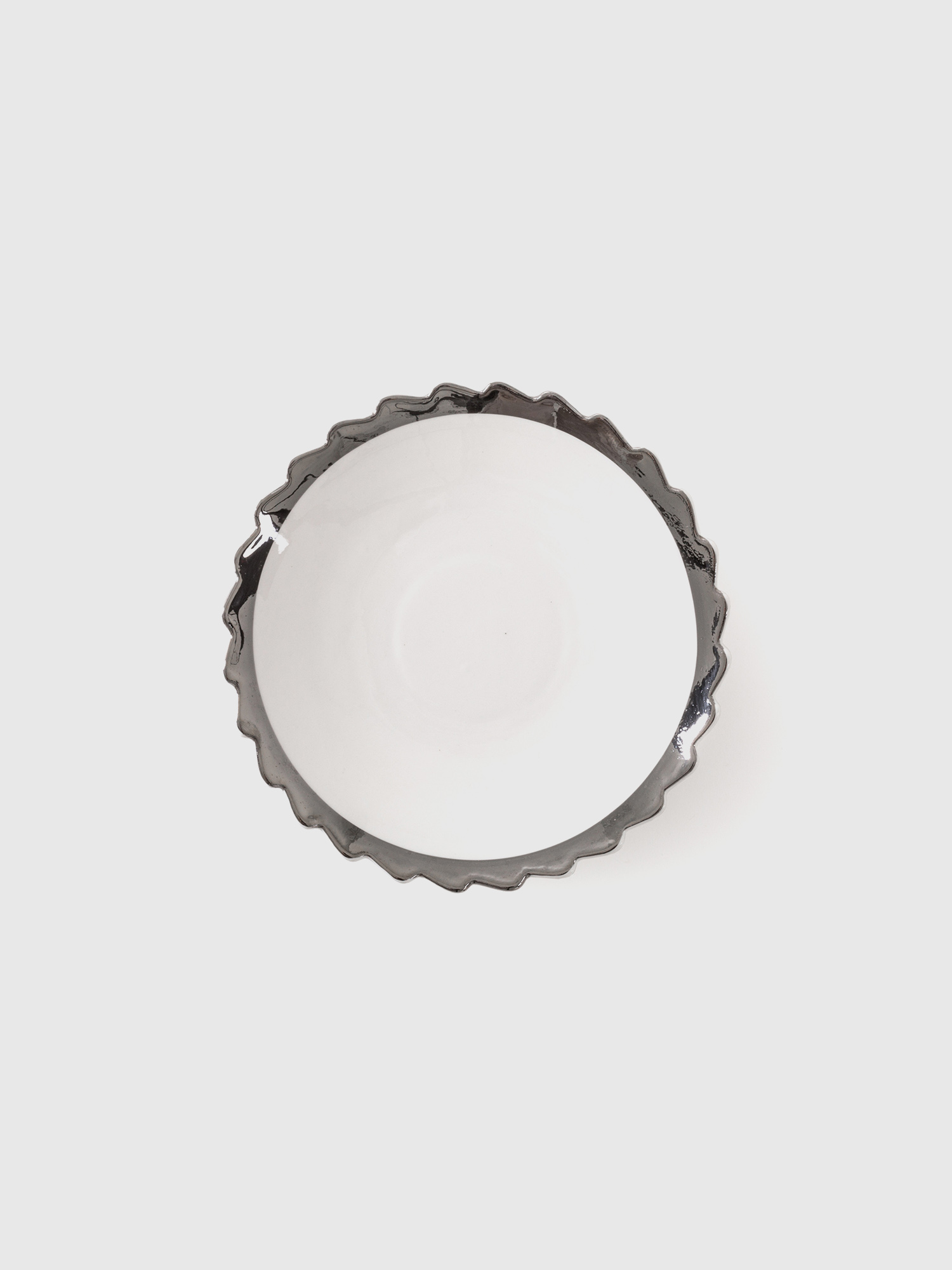 Diesel - 10986SIL MACHINE, Plato de postre de porcelana Unisex in Blanco - 1