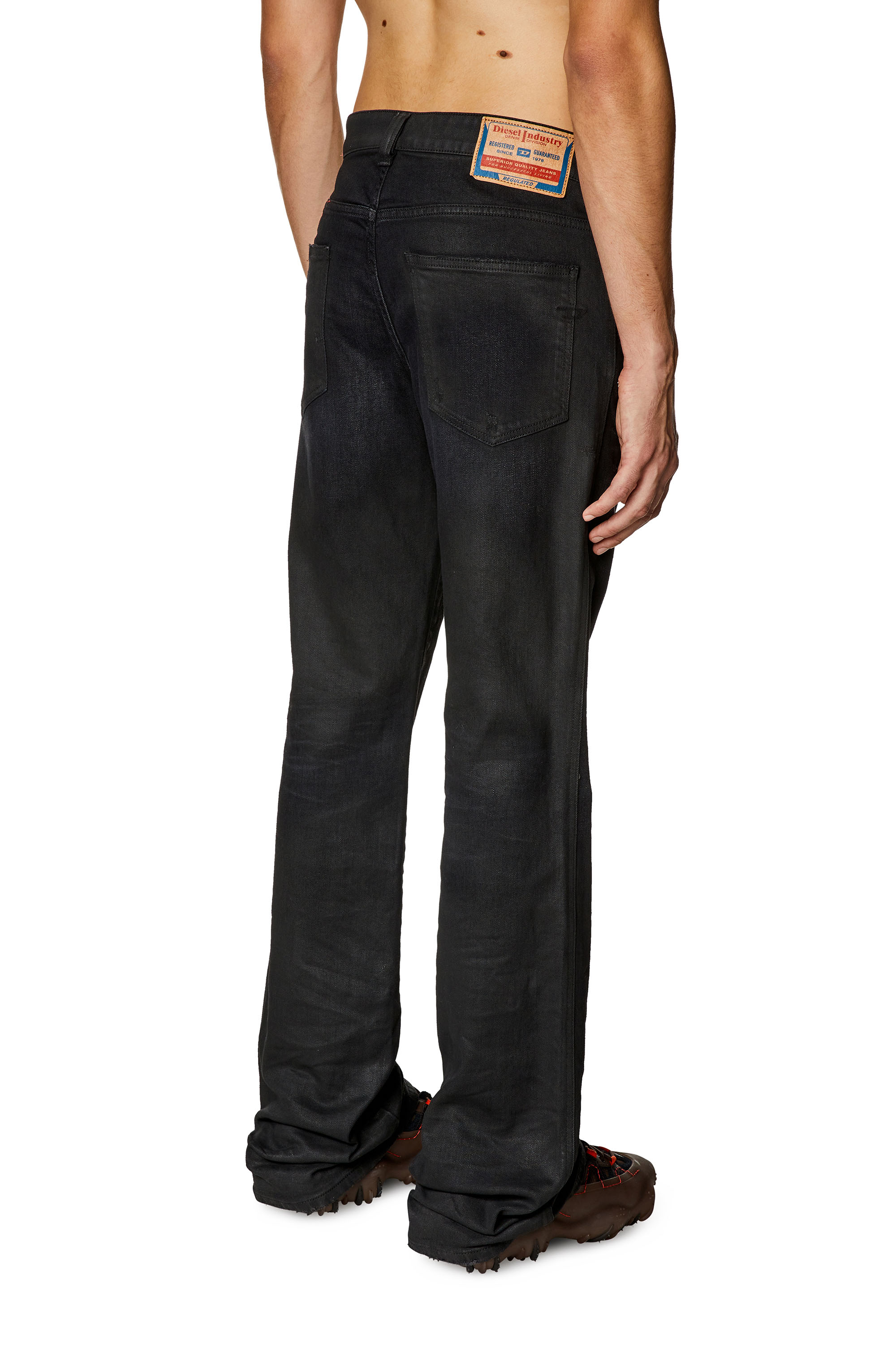 Diesel - Bootcut Jeans 1998 D-Buck 09I19, Negro/Gris oscuro - Image 3