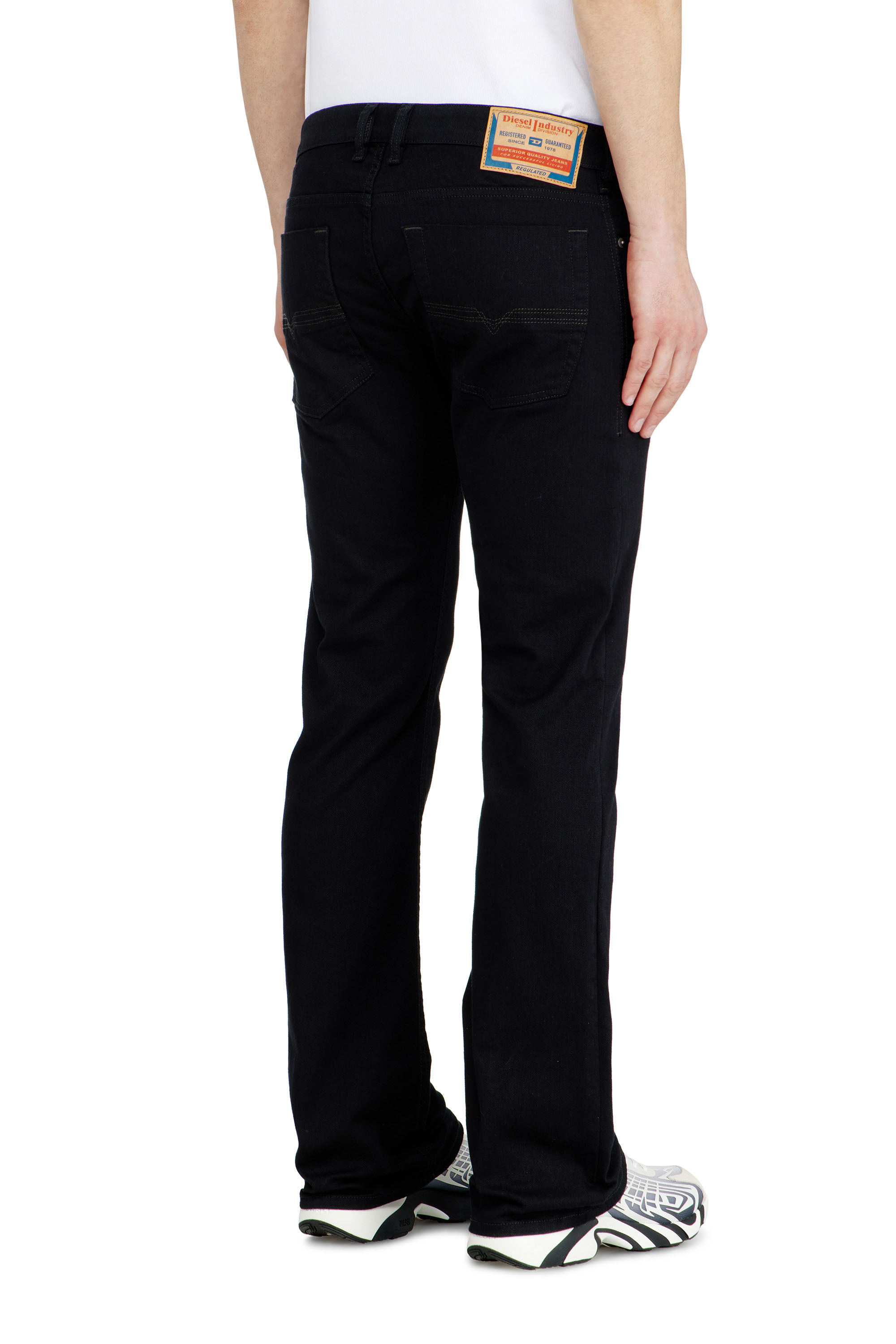 Diesel - Bootcut Jeans 2007 Zatiny 0688H Hombre, Negro/Gris oscuro - 5