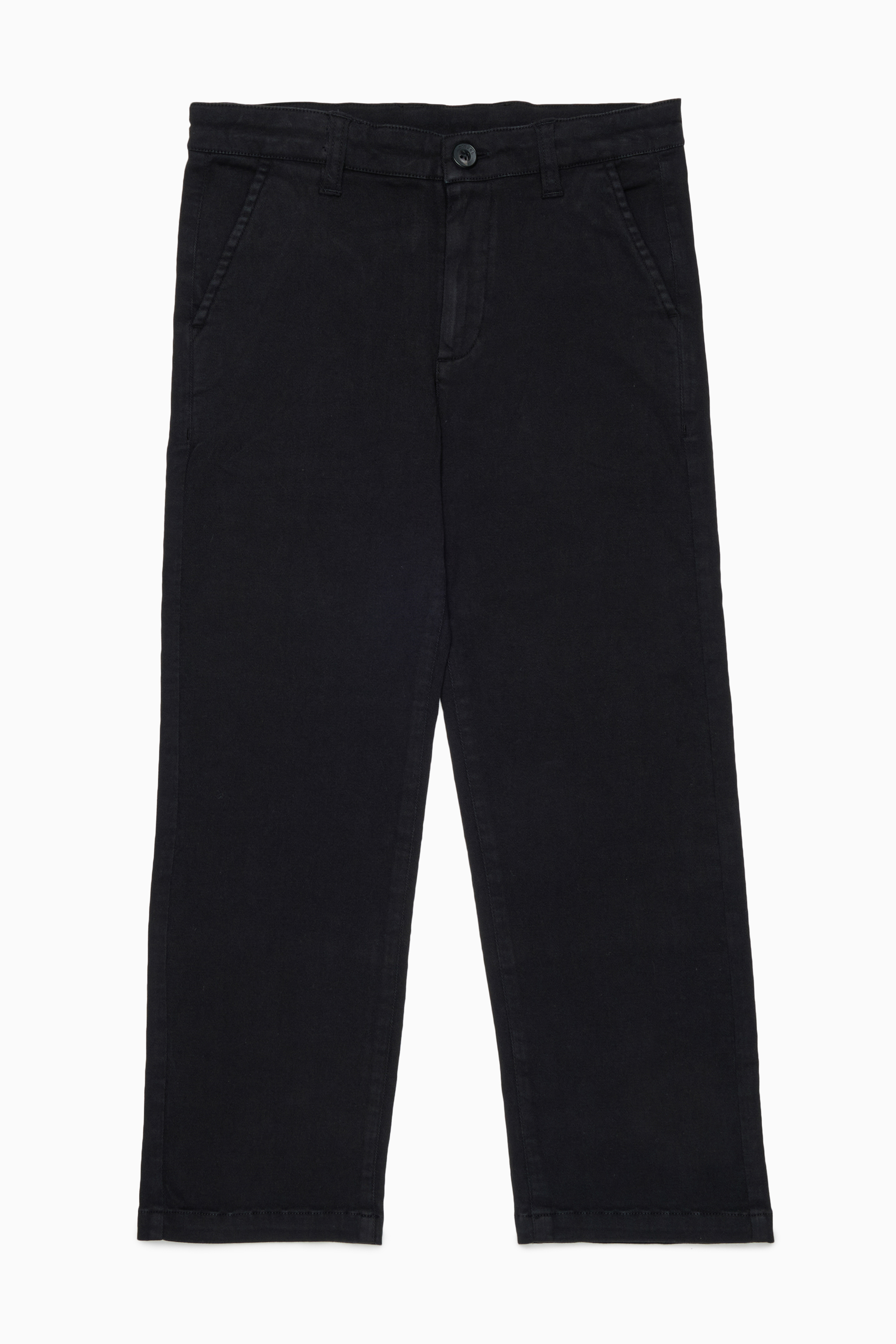Diesel - PTIMO, Pantal&oacute;n chino de algod&oacute;n stretch Hombre in Negro - 1