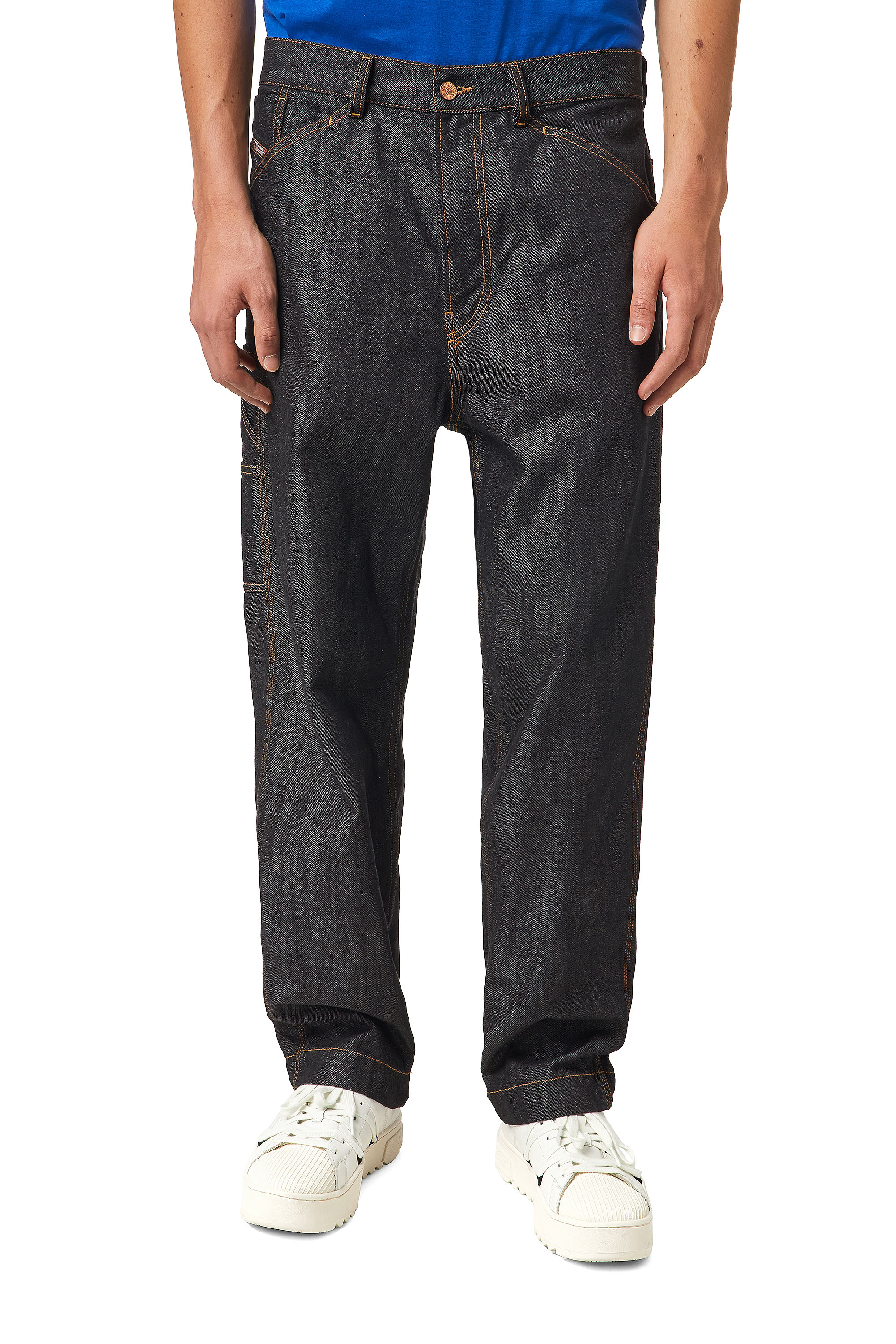 D-Franky 09A16, Negro/Gris oscuro - Vaqueros