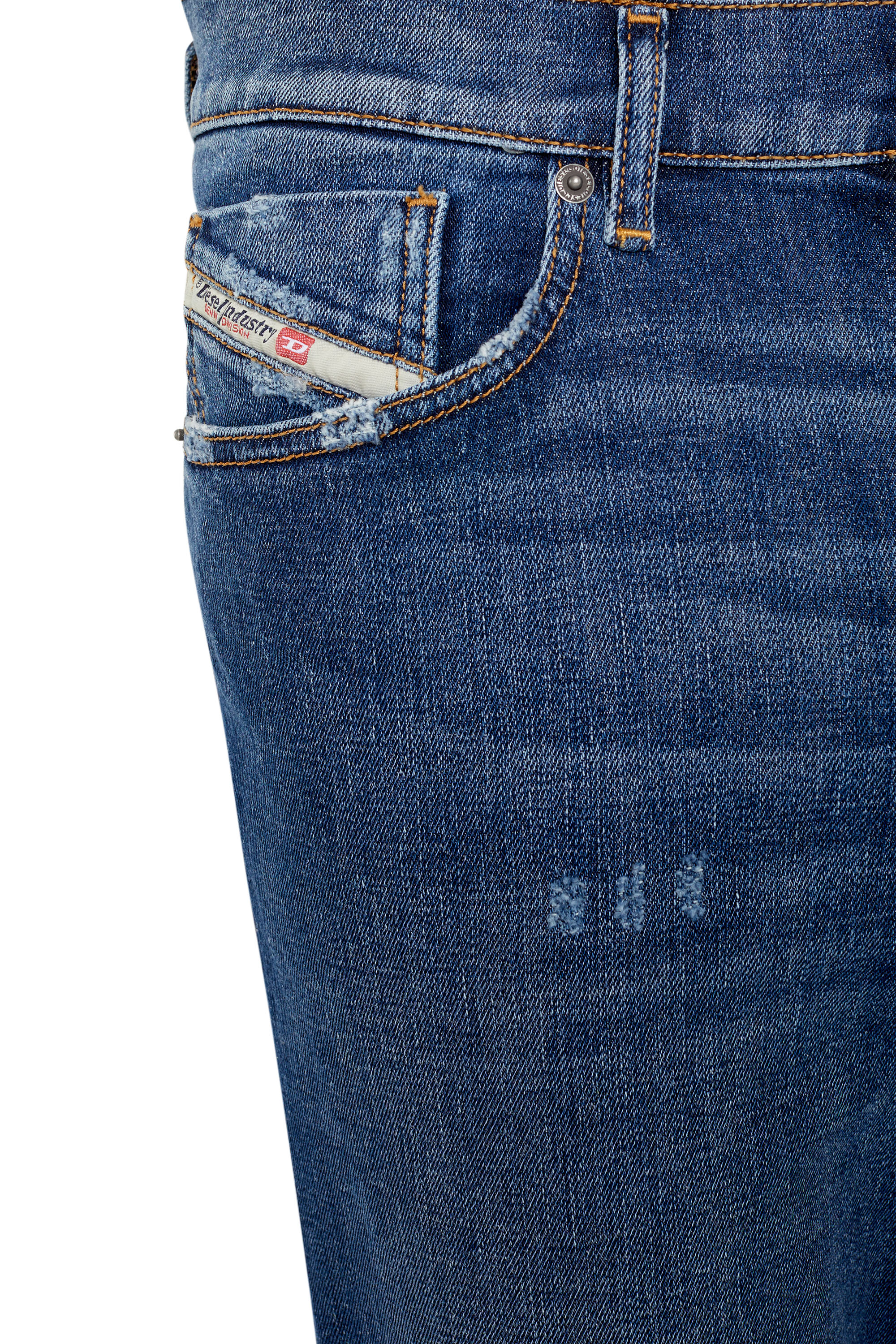 Diesel - 2005 D-Fining 09E45 Tapered Jeans, Azul medio - Image 3