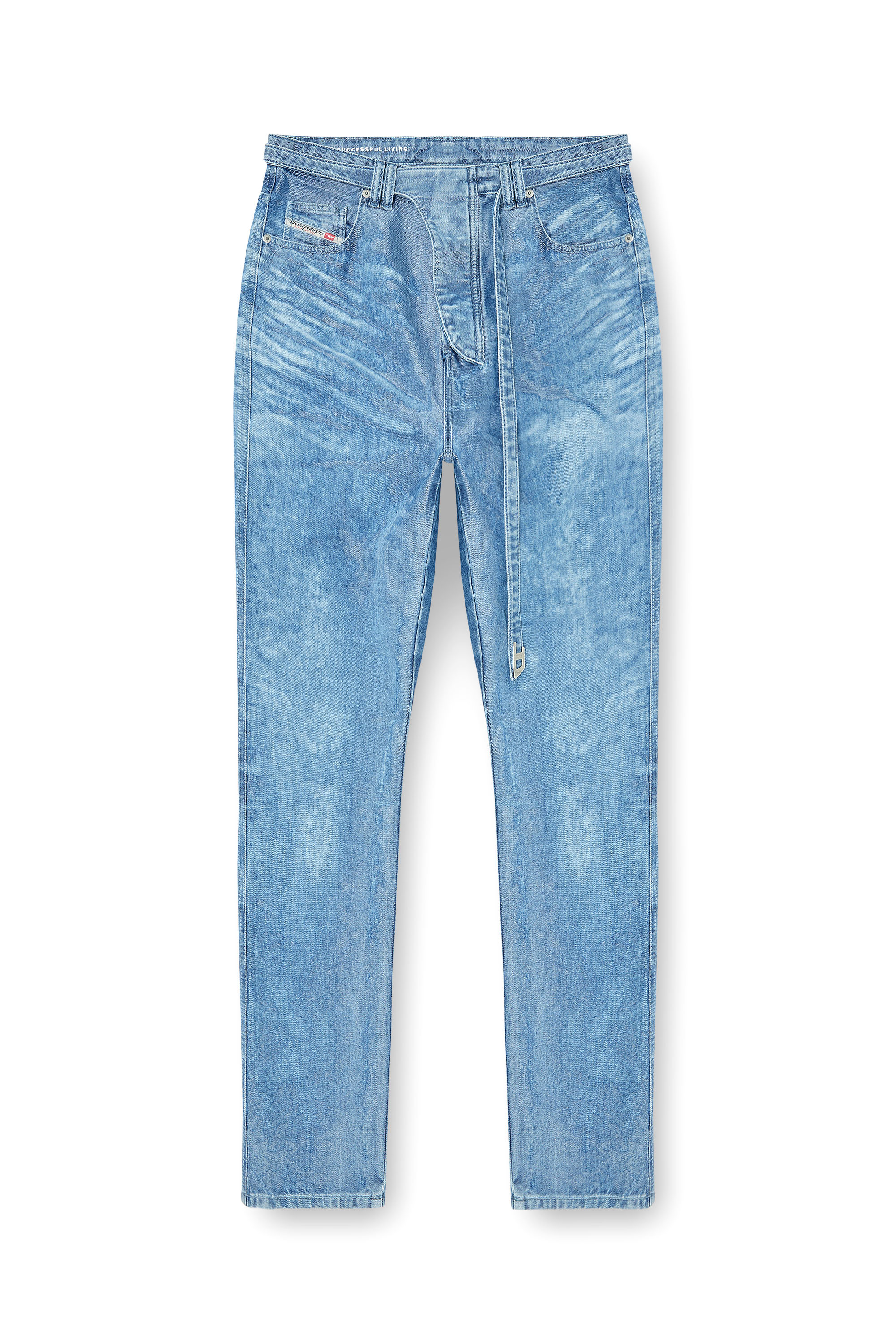 Diesel - Man's Slim Jeans D-JUREN 09P23, Light Blue - 2