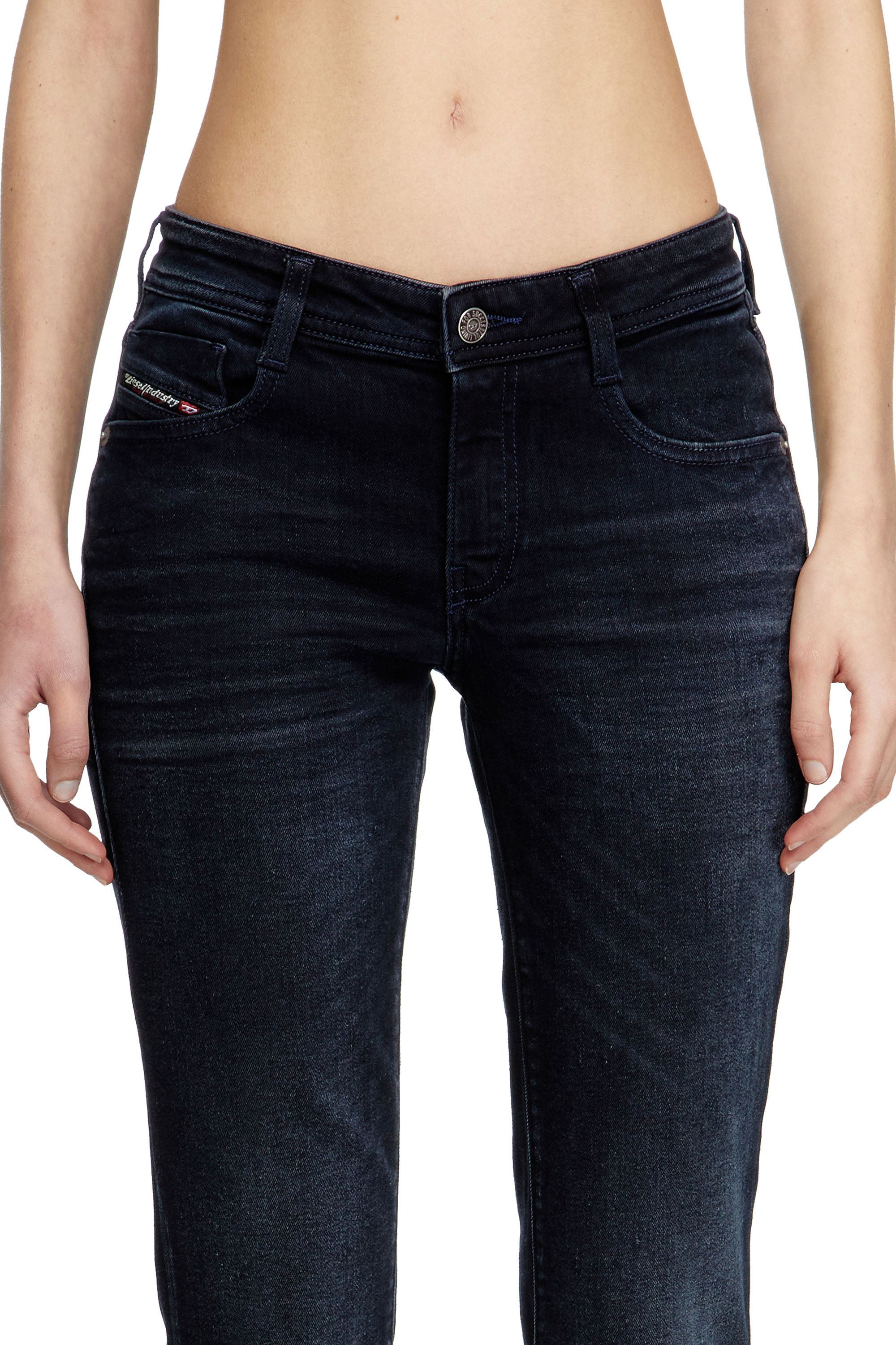 Diesel - Bootcut Jeans 1969 D-Ebbey 0BMBU Mujer, Azul Oscuro - 5