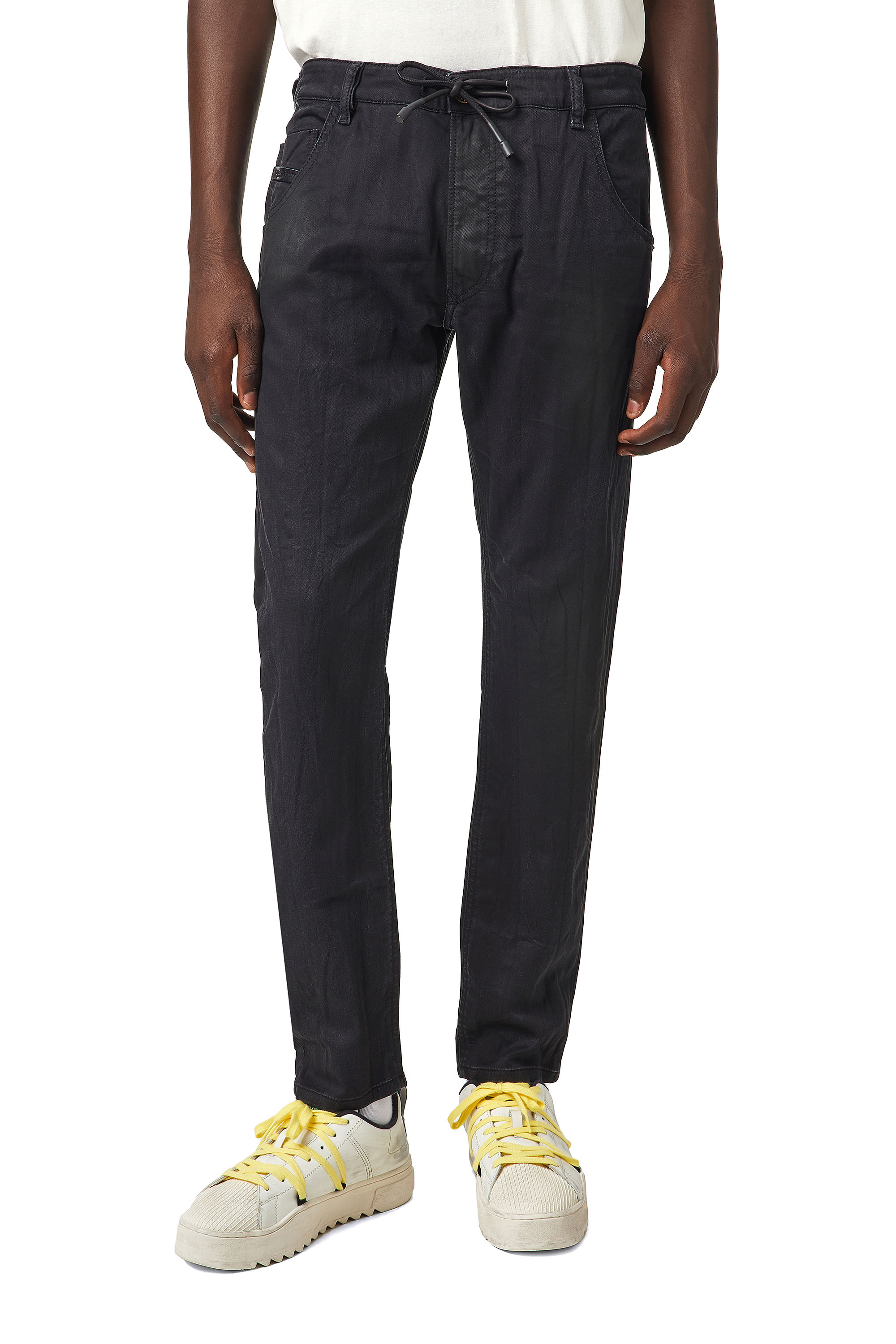 Krooley JoggJeans® 069WW, Negro/Gris oscuro - Vaqueros