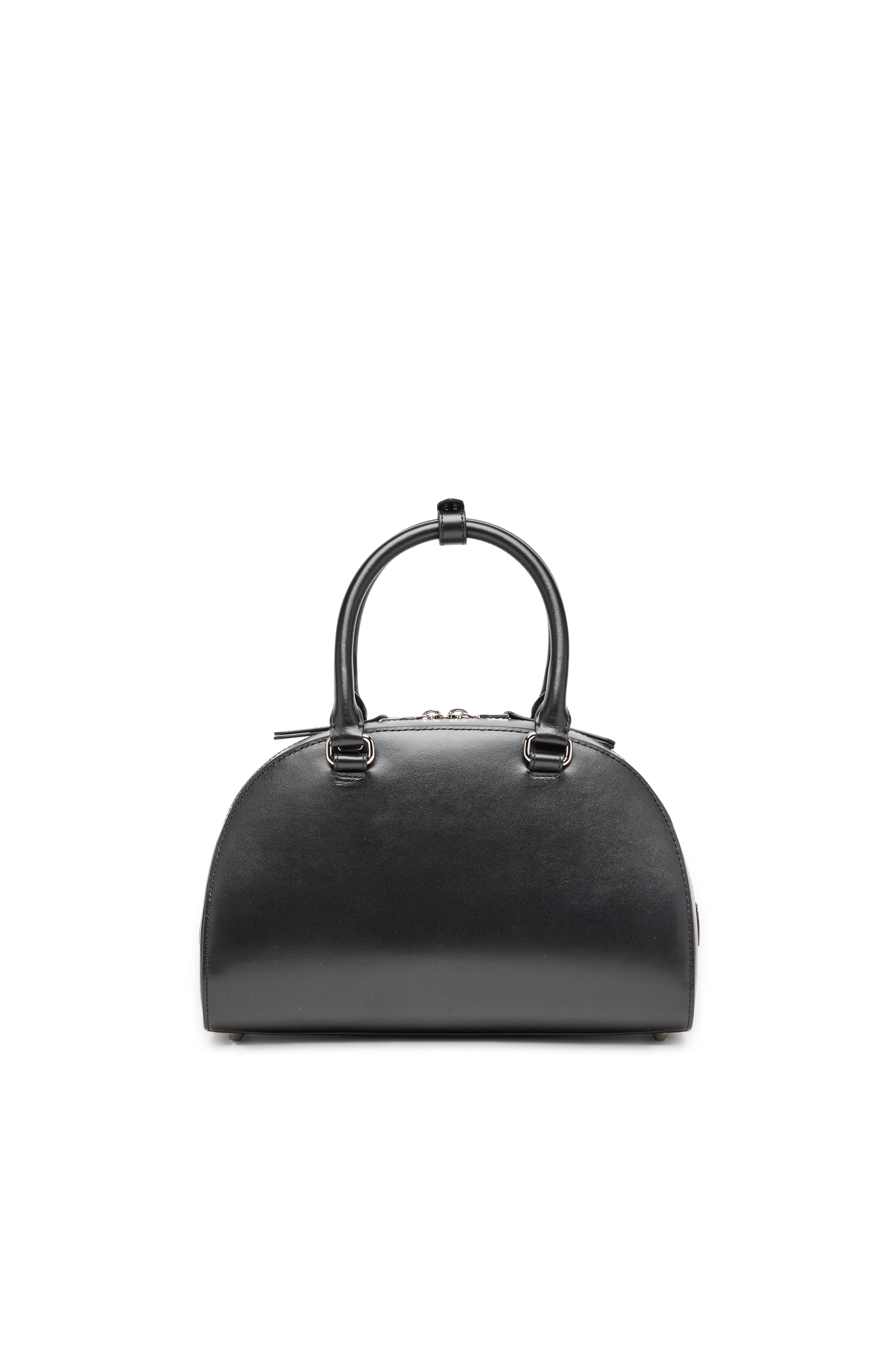 Diesel - 1DR DOME TOP HANDLE, Bolso de cuero tipo bowling Mujer in Negro - 2