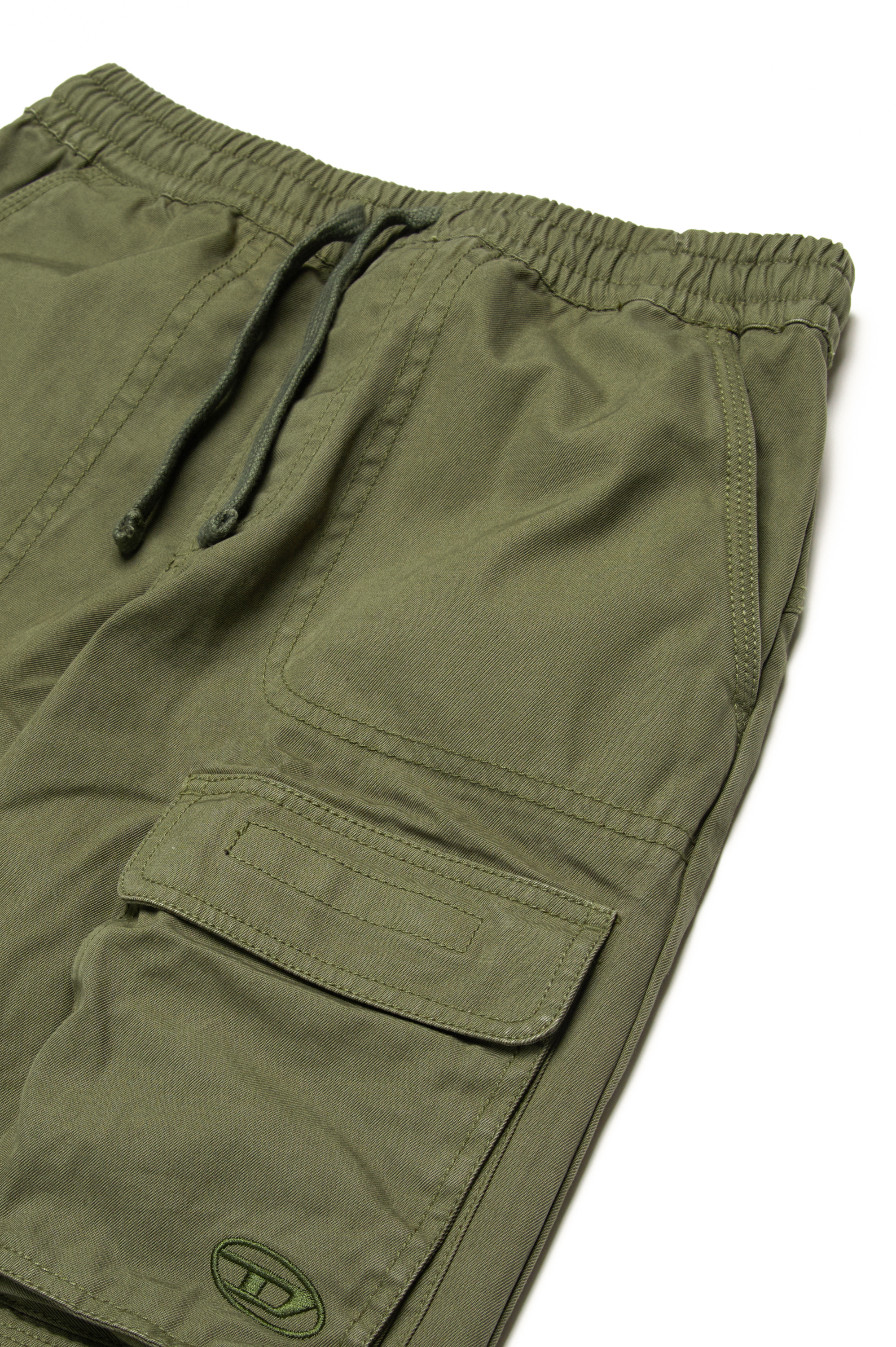 Diesel - PMIRT, Pantalones cargo de algodón Unisex in Verde - 3